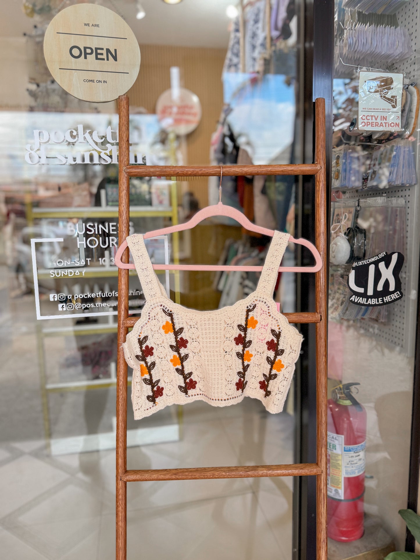 Crochet Knit Tank Top
