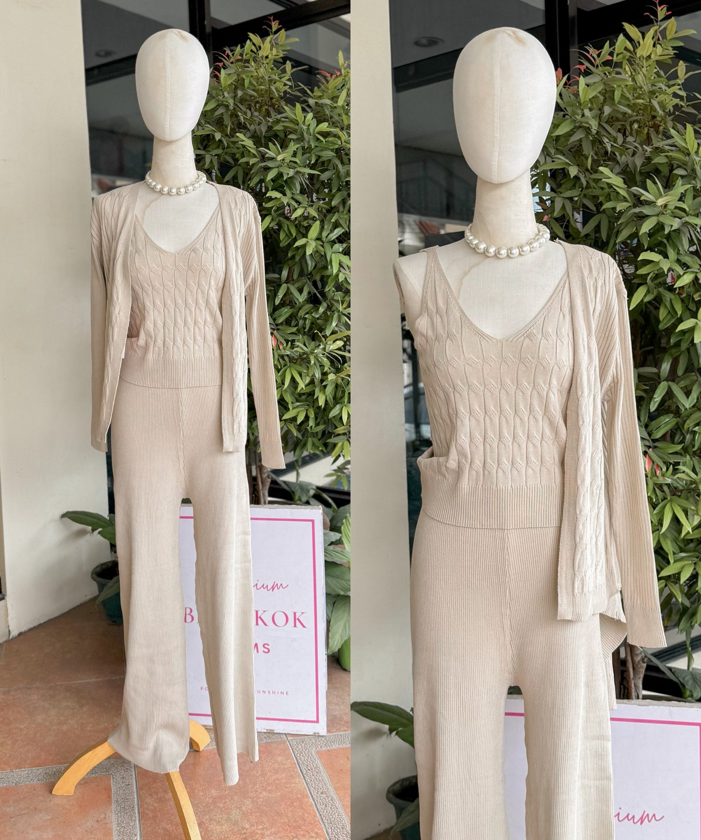 3n1 Knitted Pants Coordinates