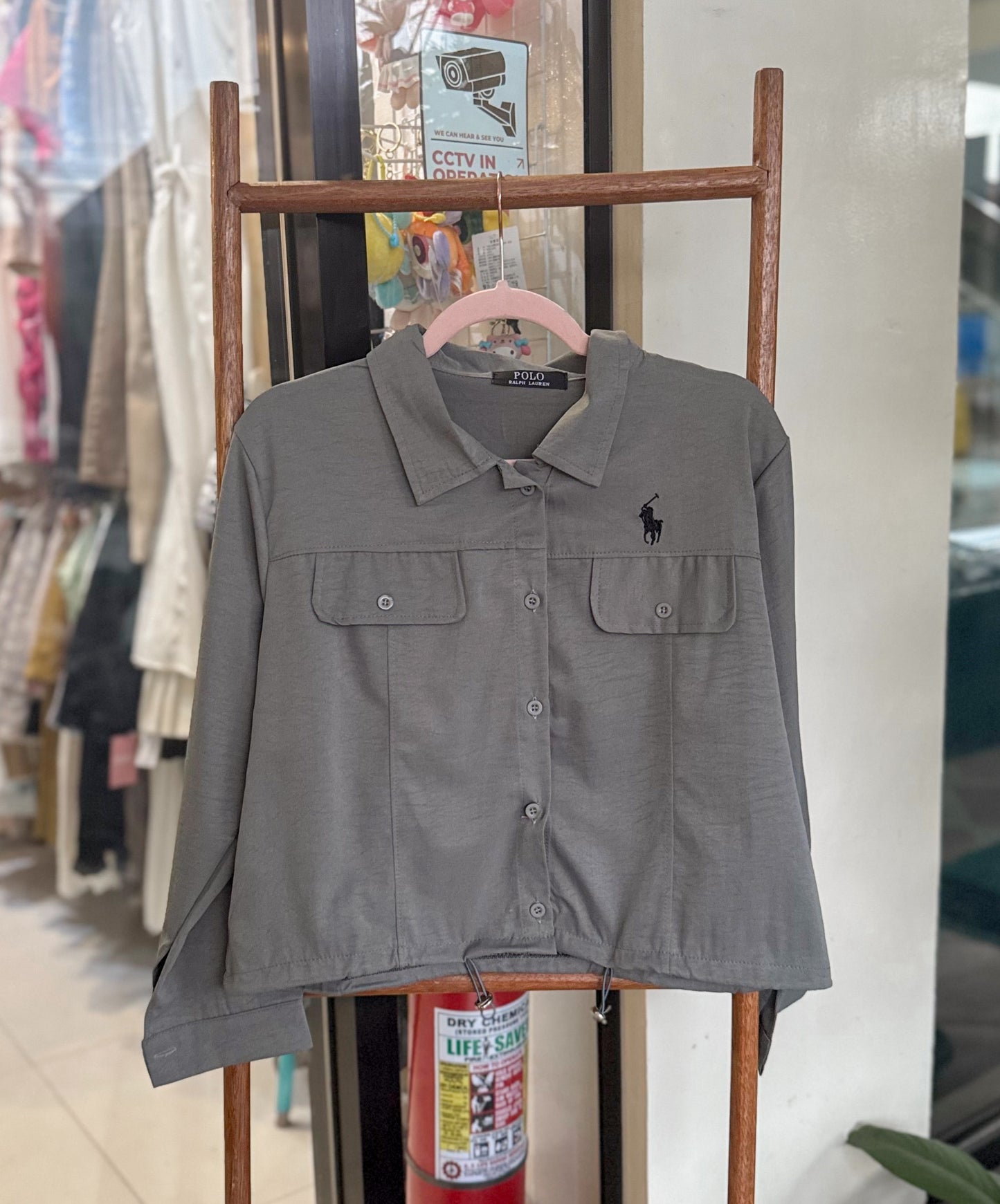 Longsleeve Cargo Top