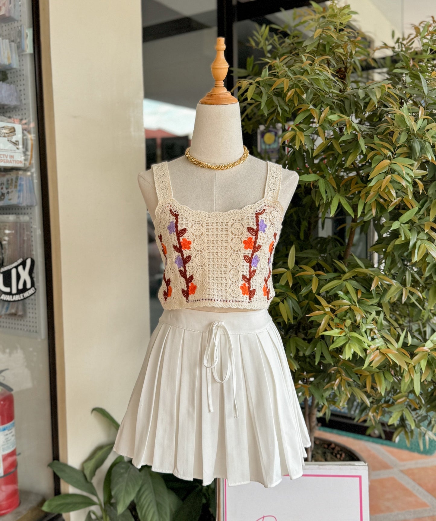 Crochet Knit Tank Top
