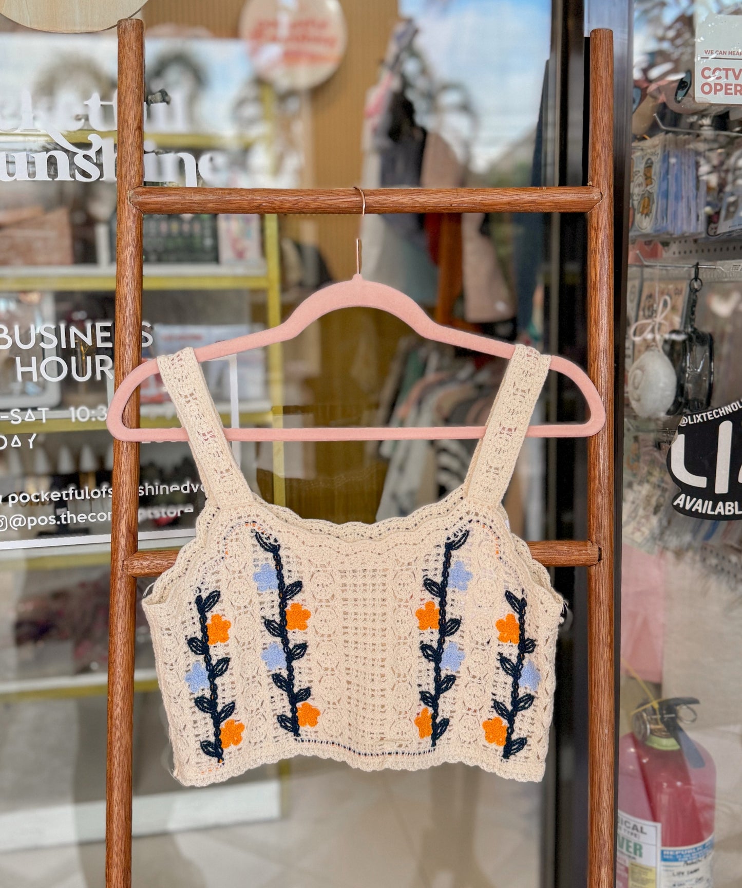 Crochet Knit Tank Top