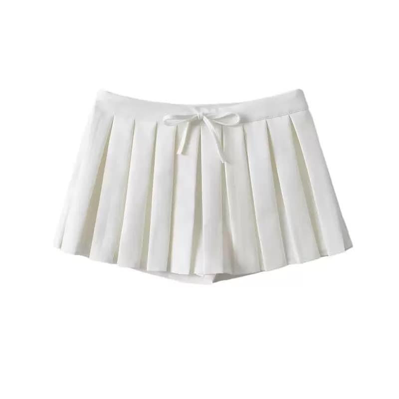 Pleated Skort