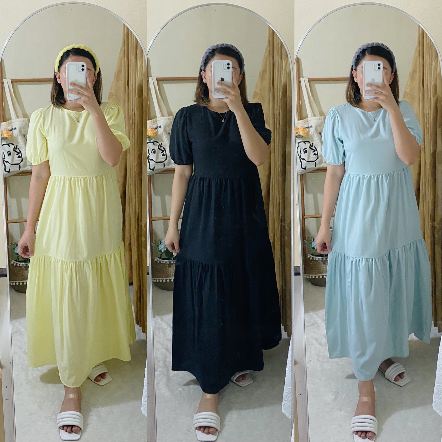 Maxi Puff Dress