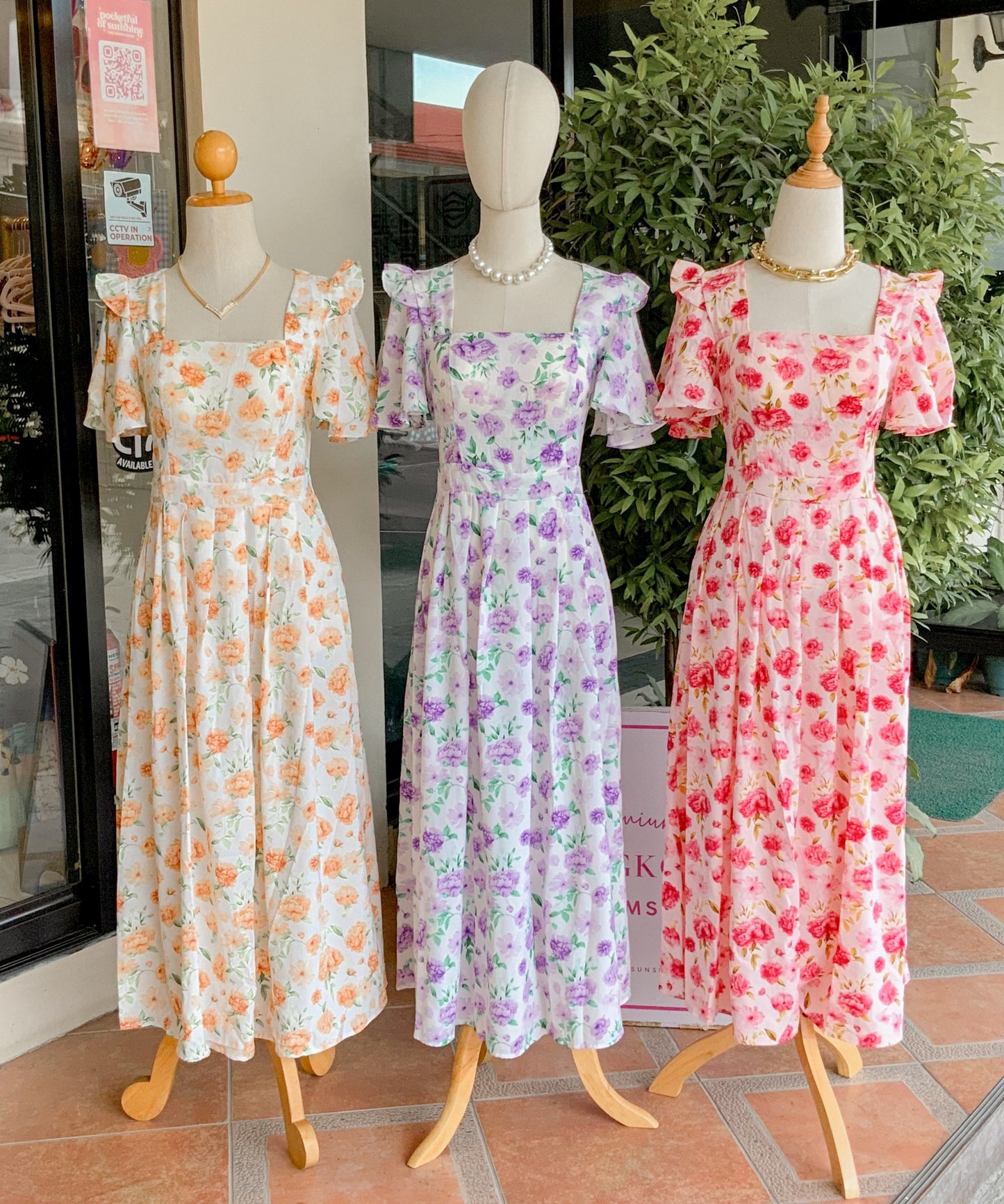 Vietnam Padded Maxi Dress