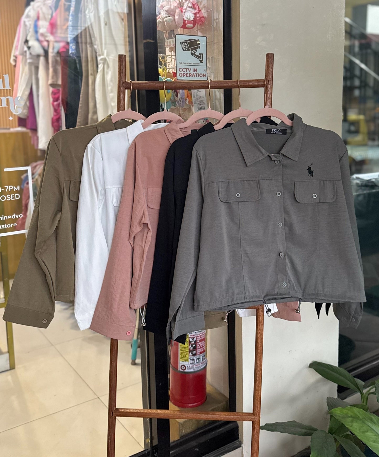 Longsleeve Cargo Top