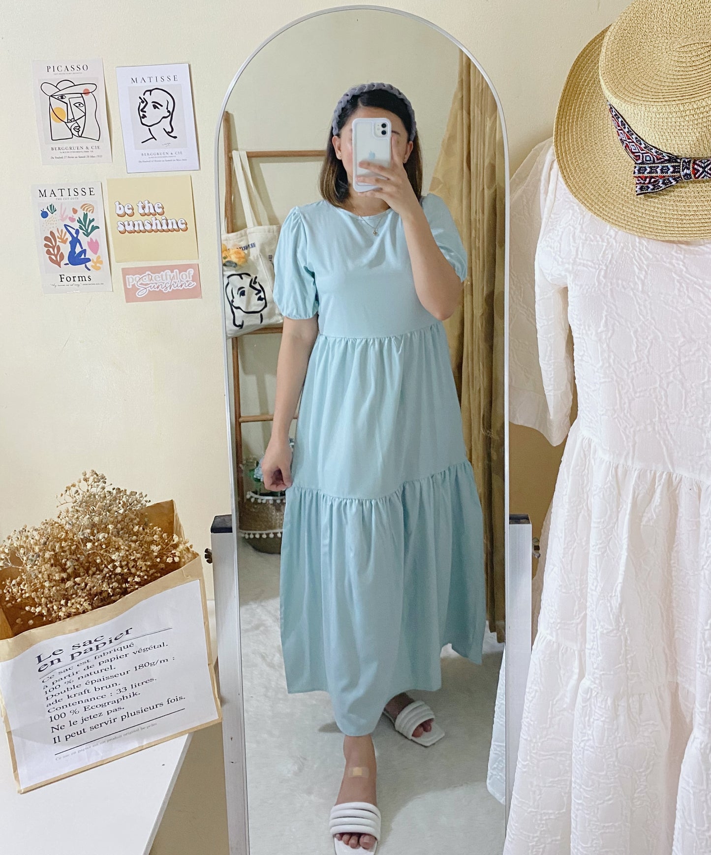 Maxi Puff Dress