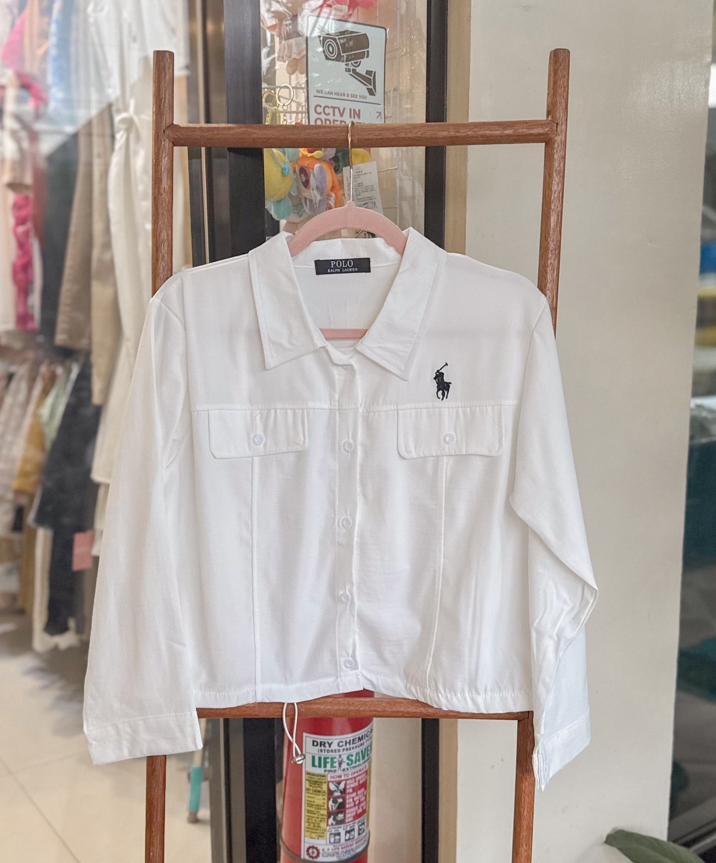 Longsleeve Cargo Top