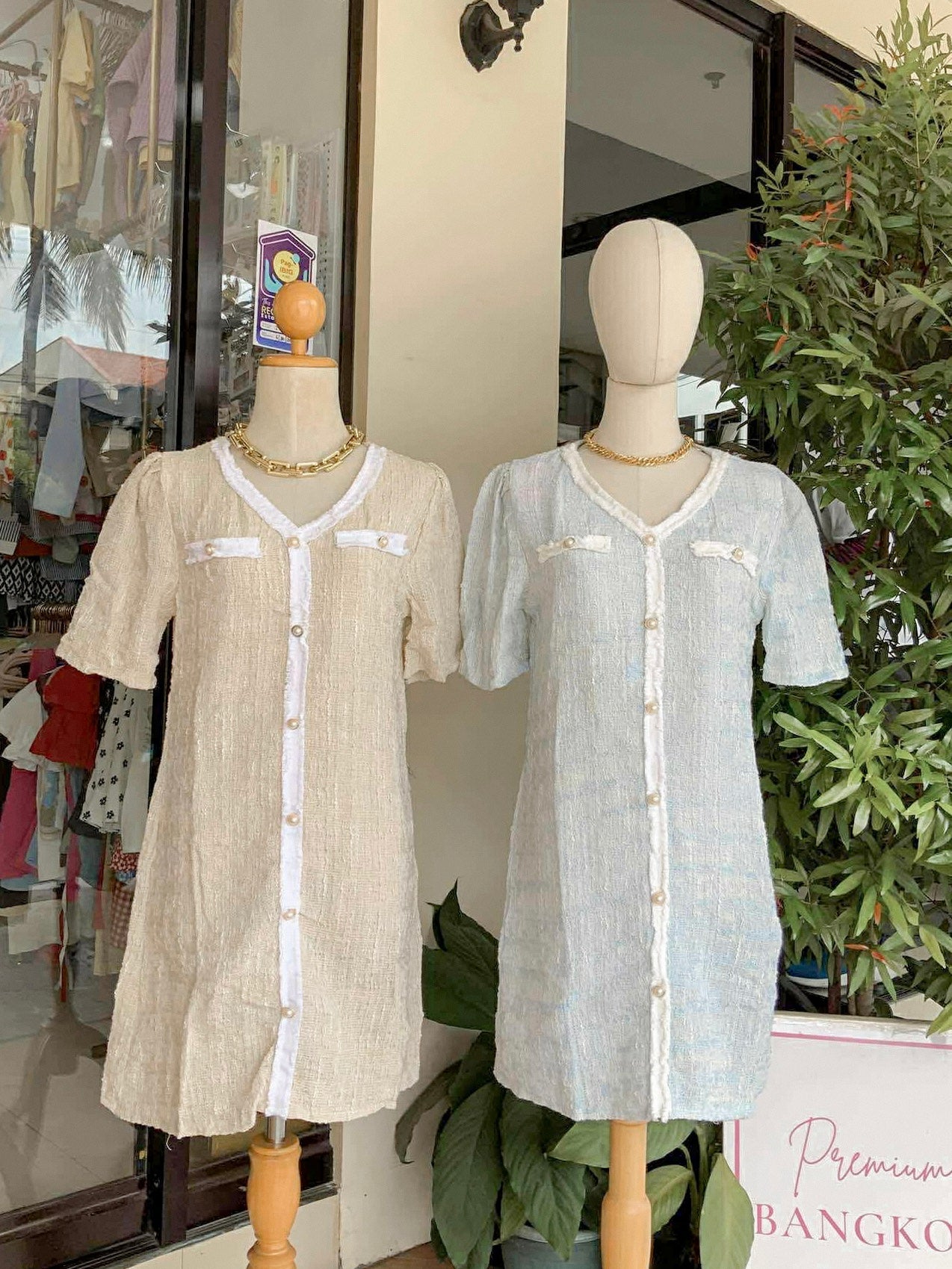 Tweed Amy Dress