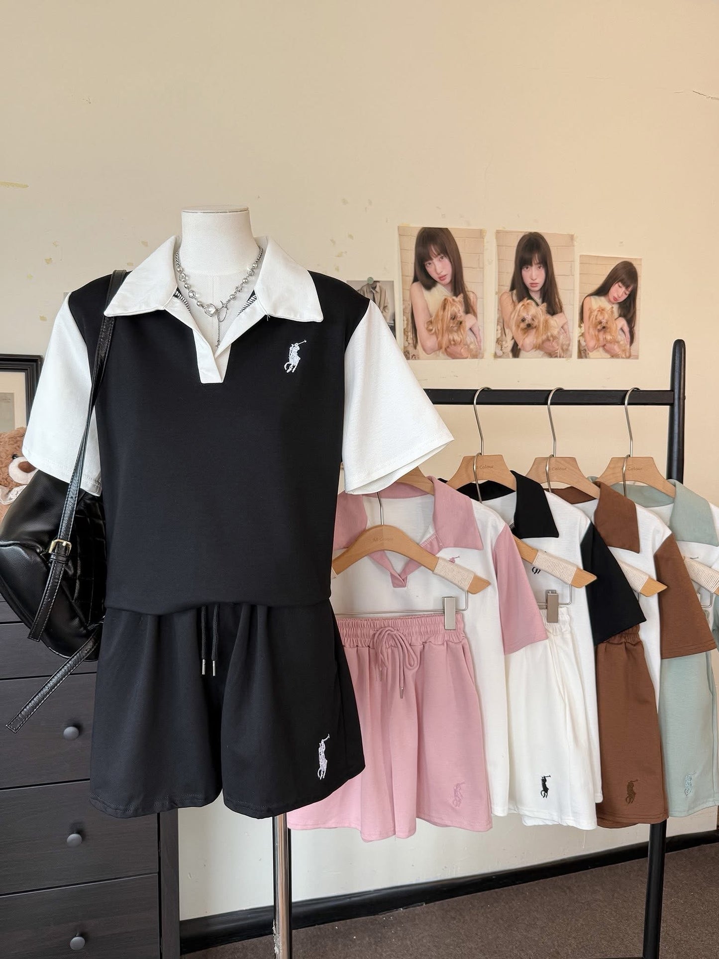 Polo BW Shorts Coordinates