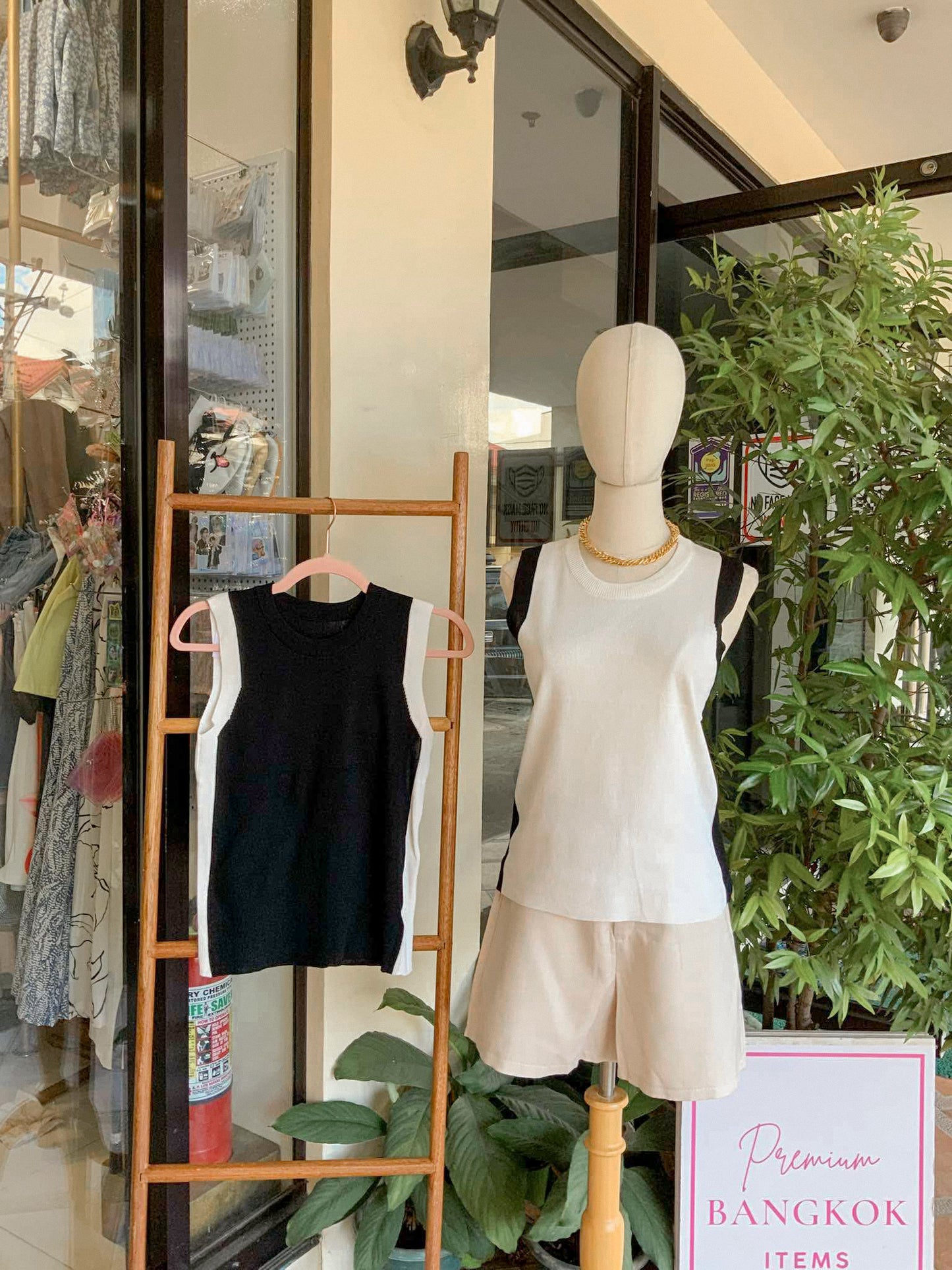 BW Knitted Basic Top