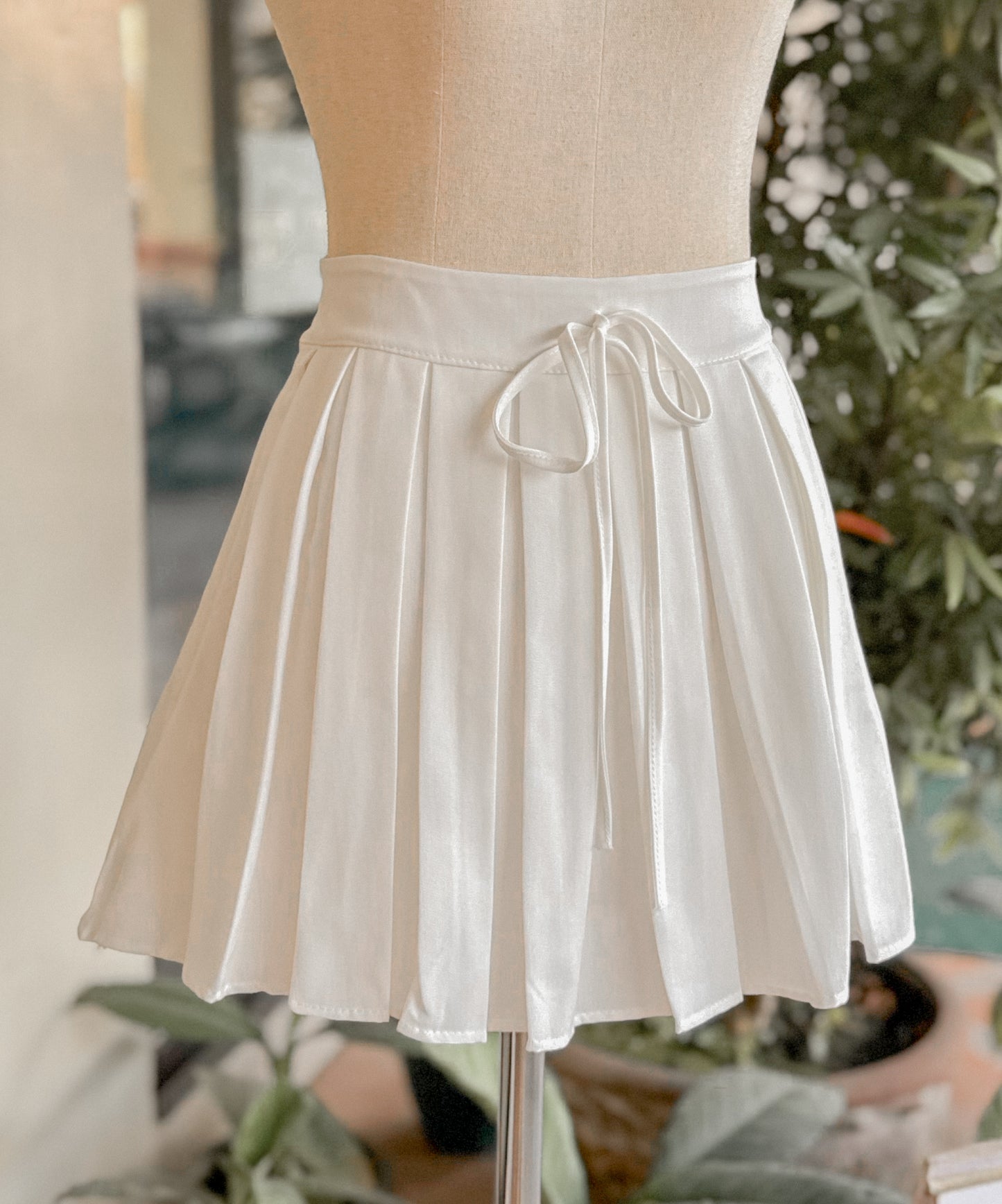 Pleated Skort