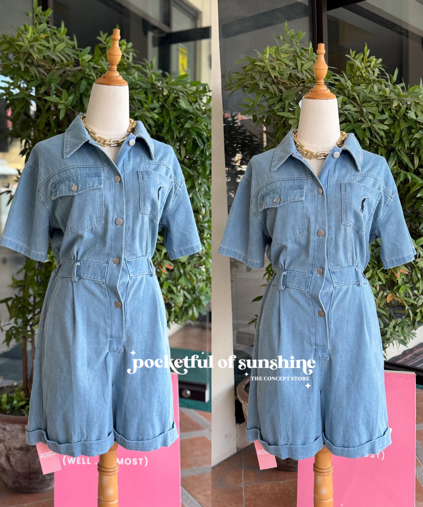 Denim Jumpsuit