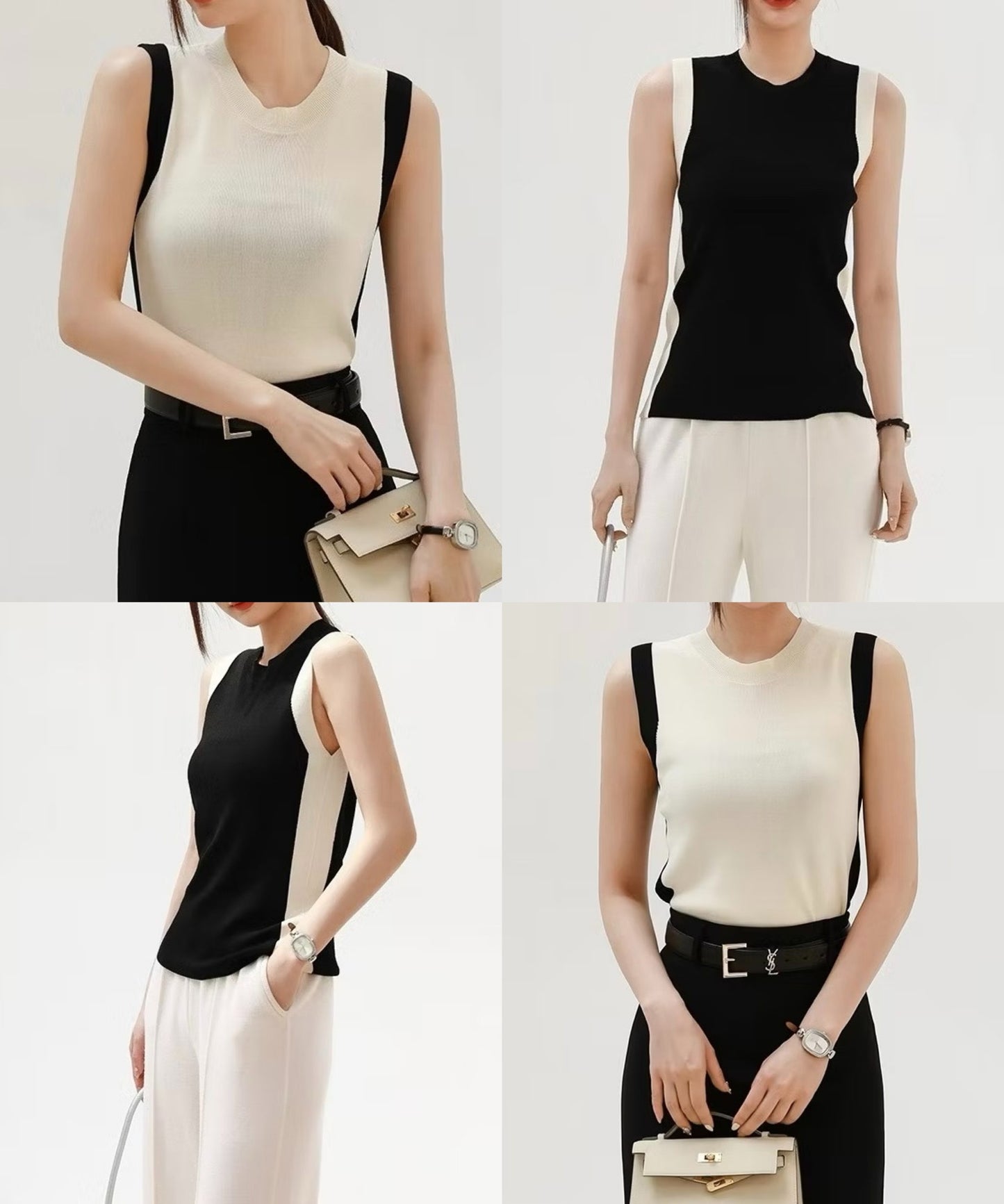 BW Knitted Basic Top