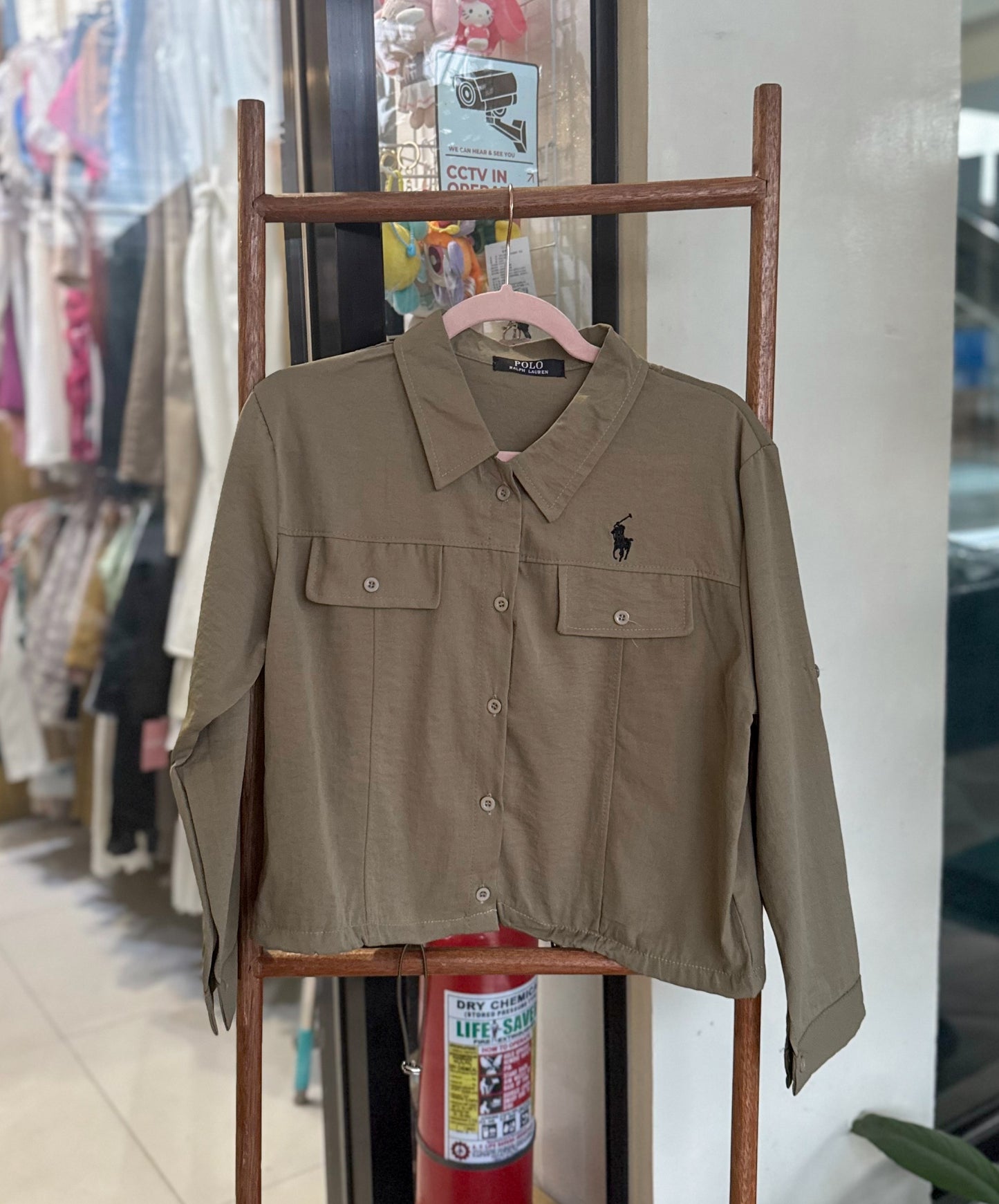 Longsleeve Cargo Top