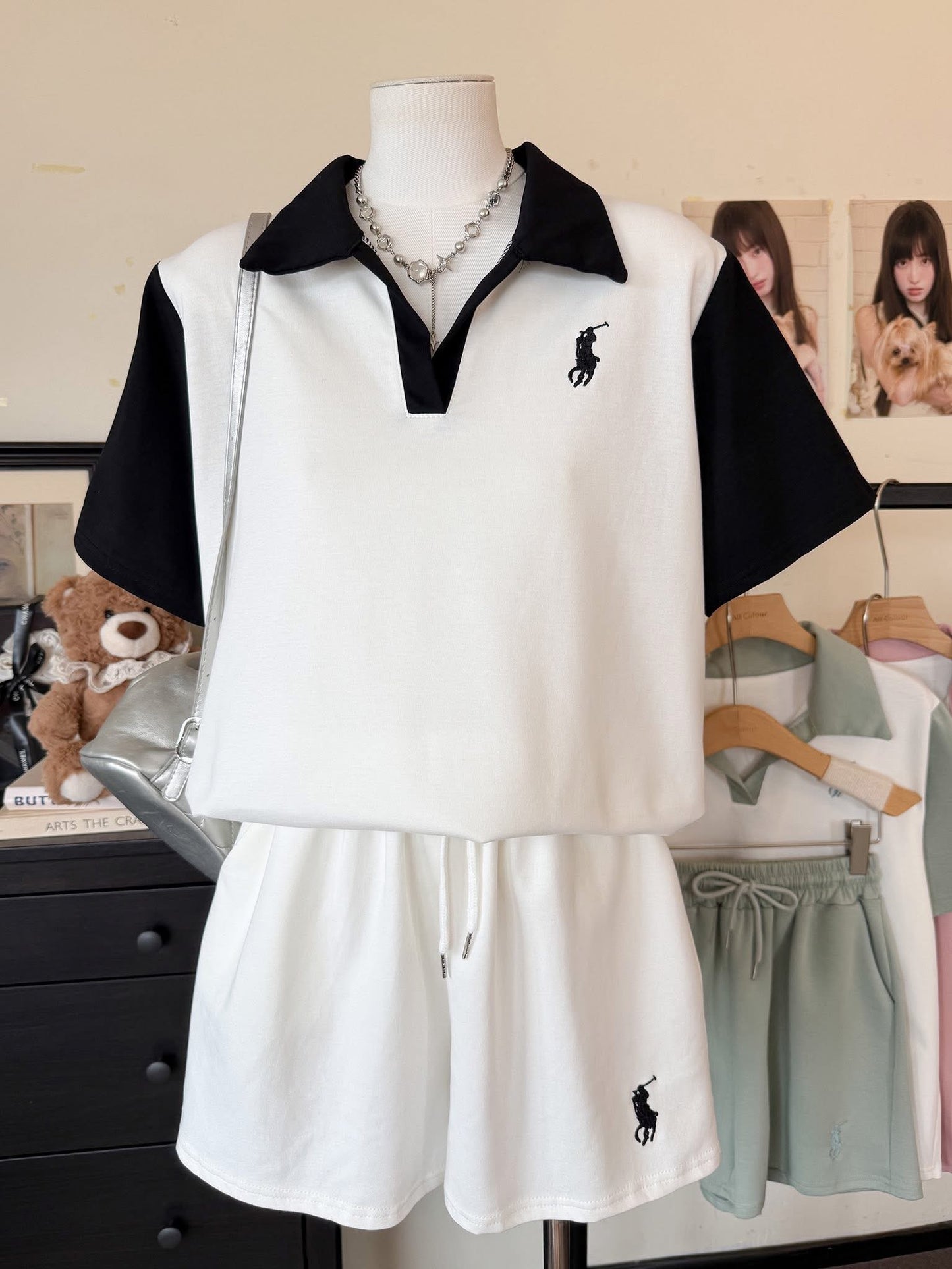 Polo BW Shorts Coordinates