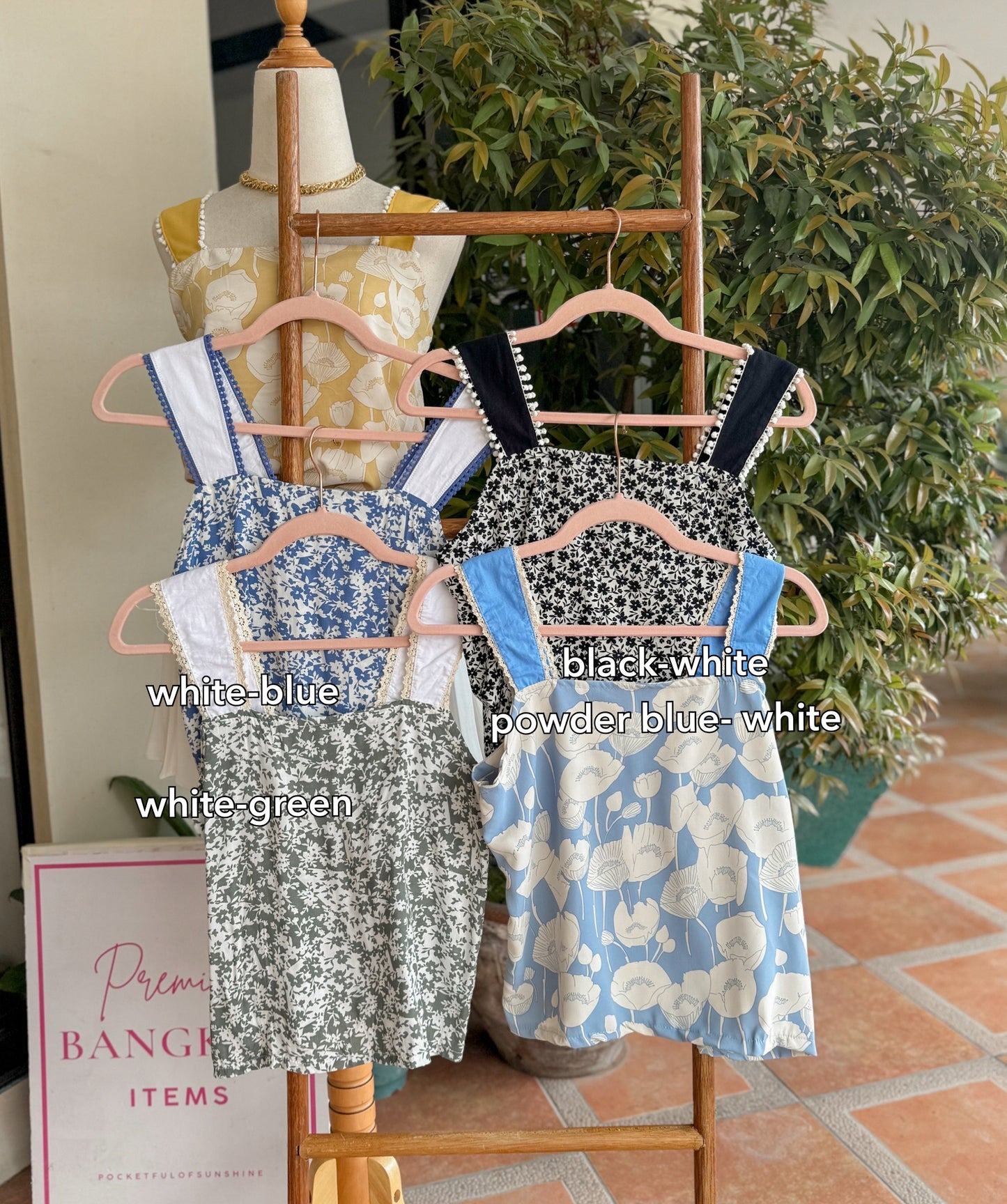 Tassel Floral Top