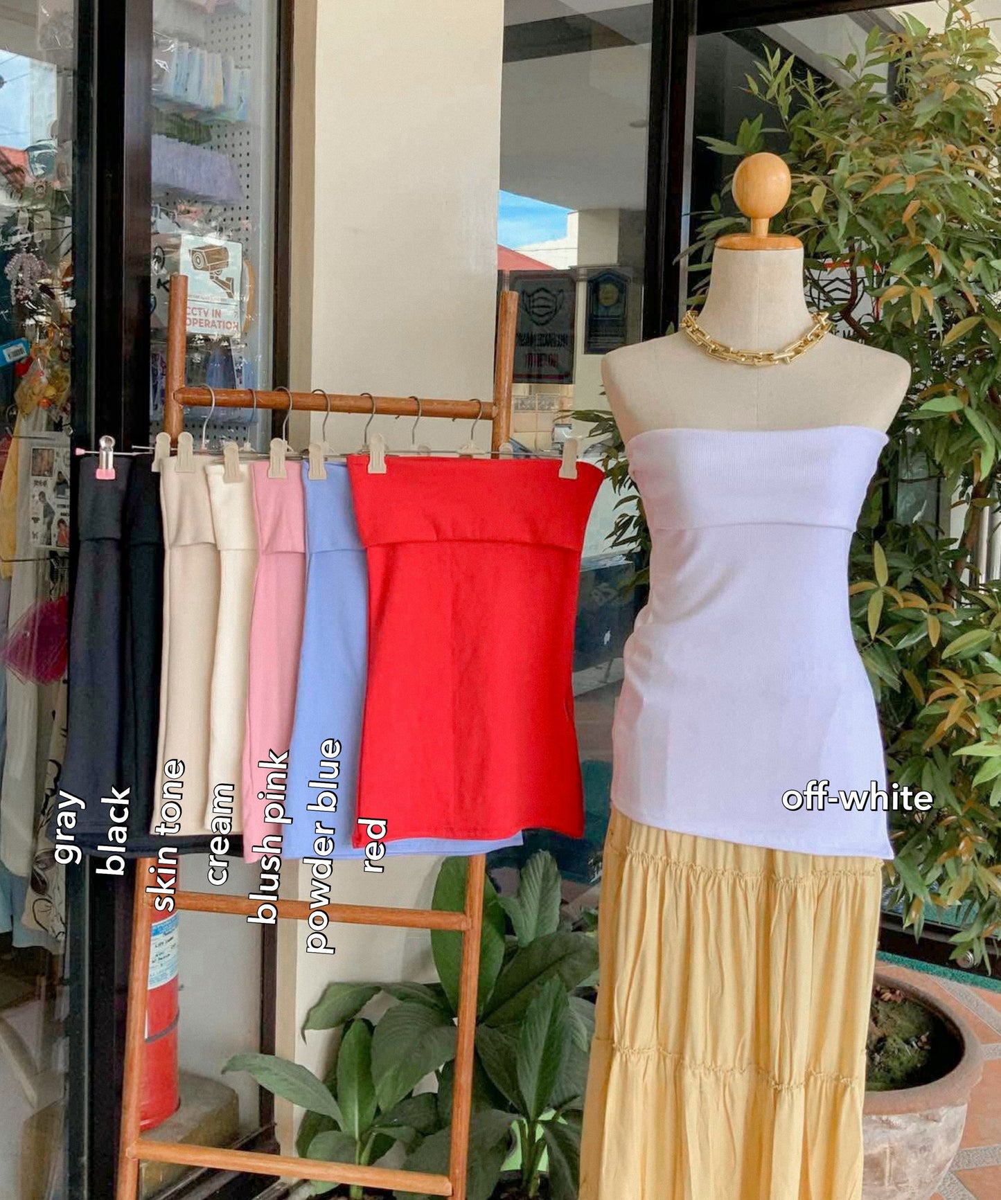 Ribbed Tube Top