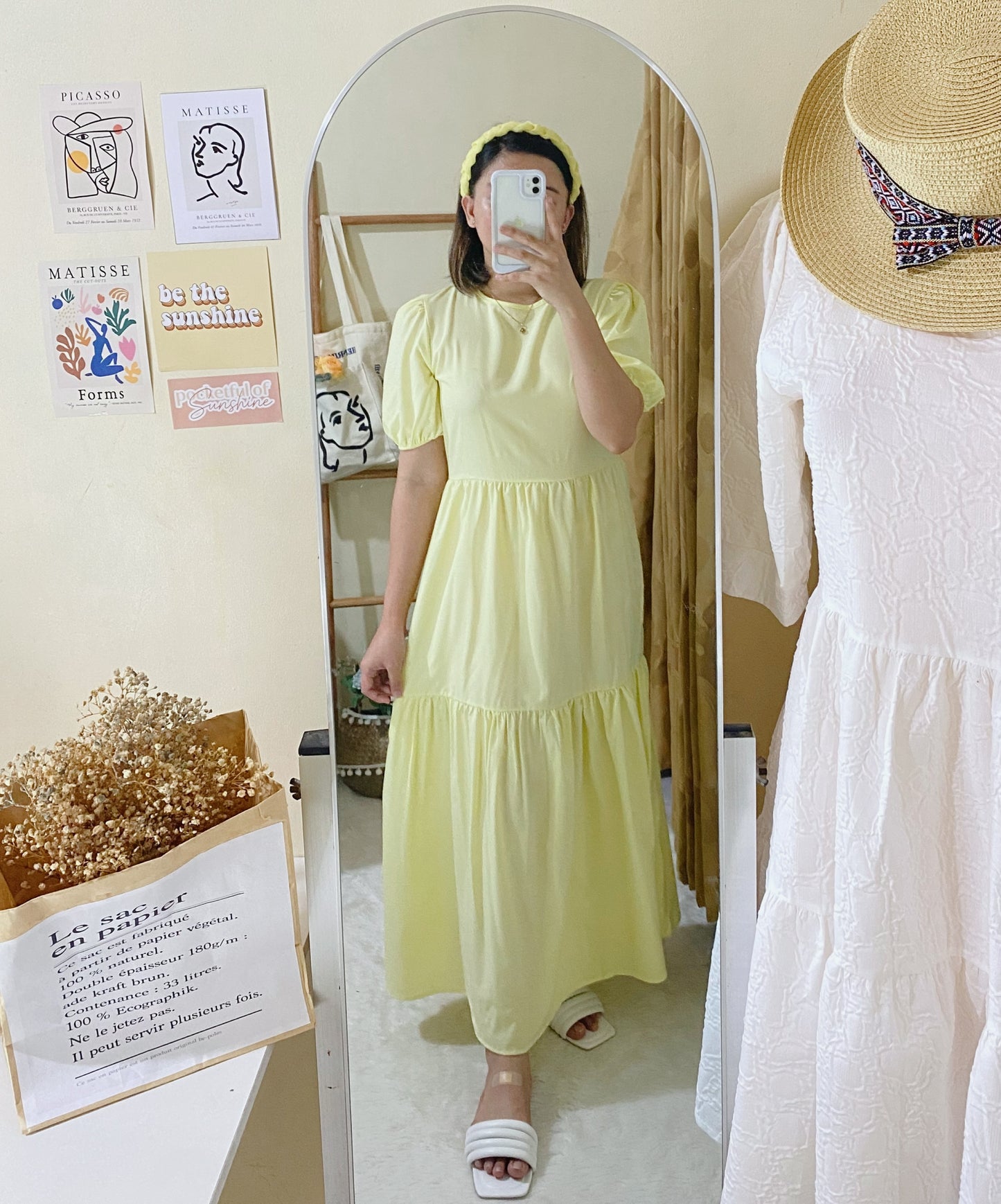 Maxi Puff Dress