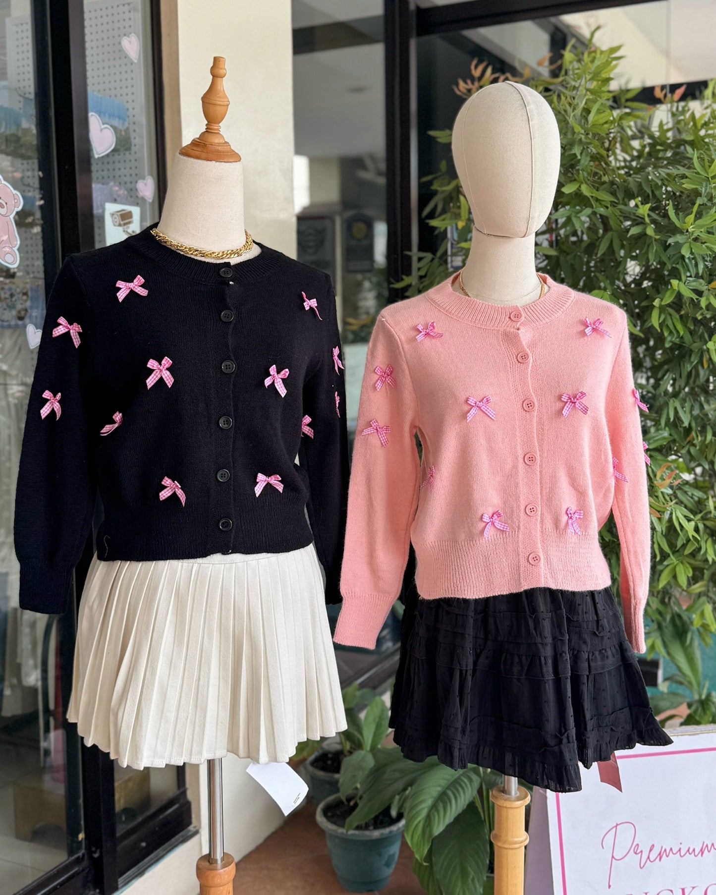 Ribbon Cardigan