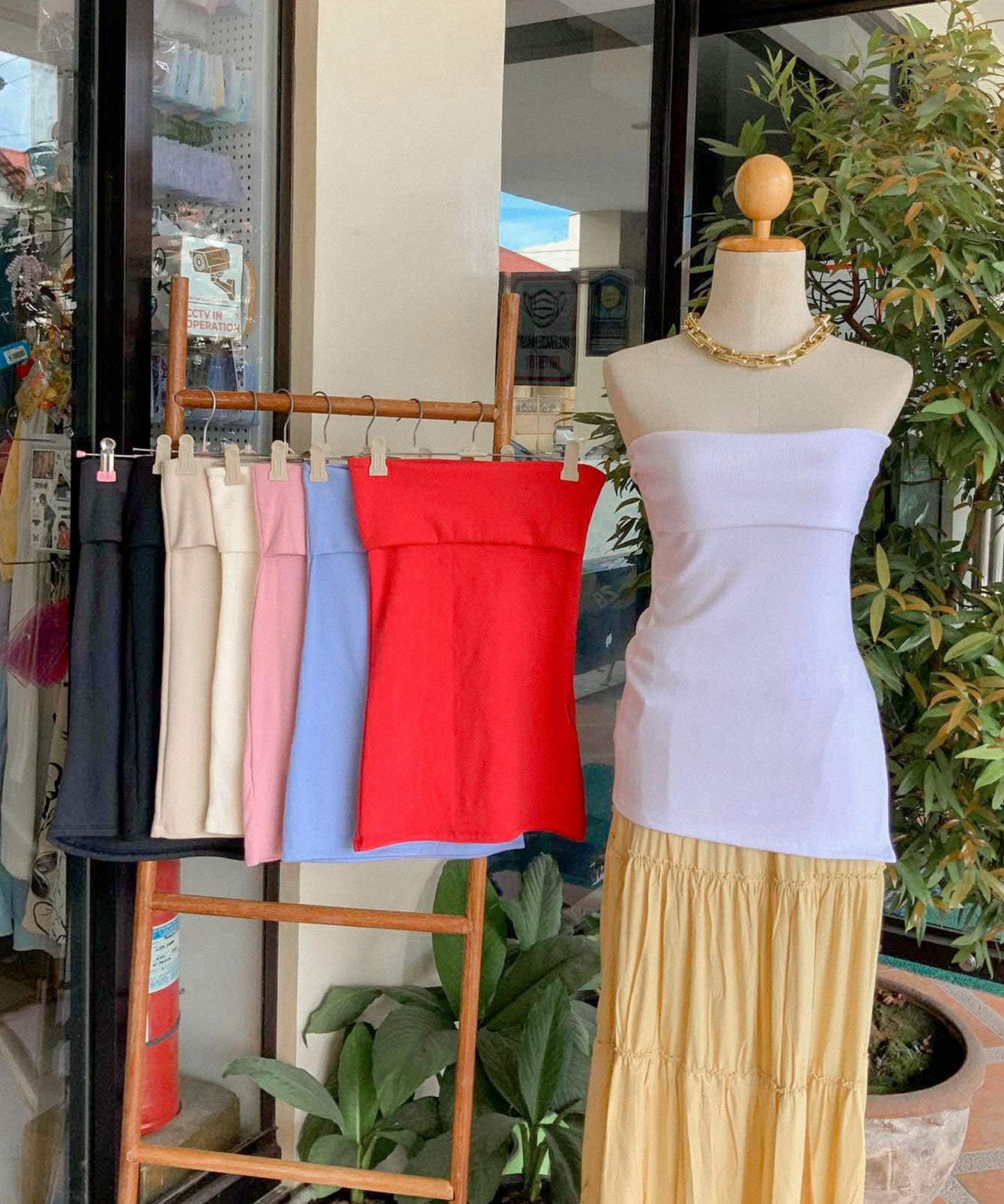 Ribbed Tube Top