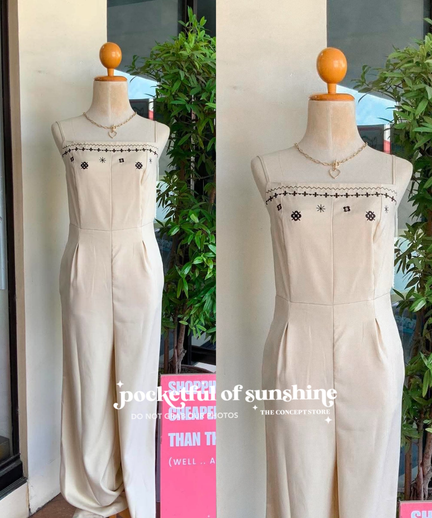 Embroidered Jumpsuit