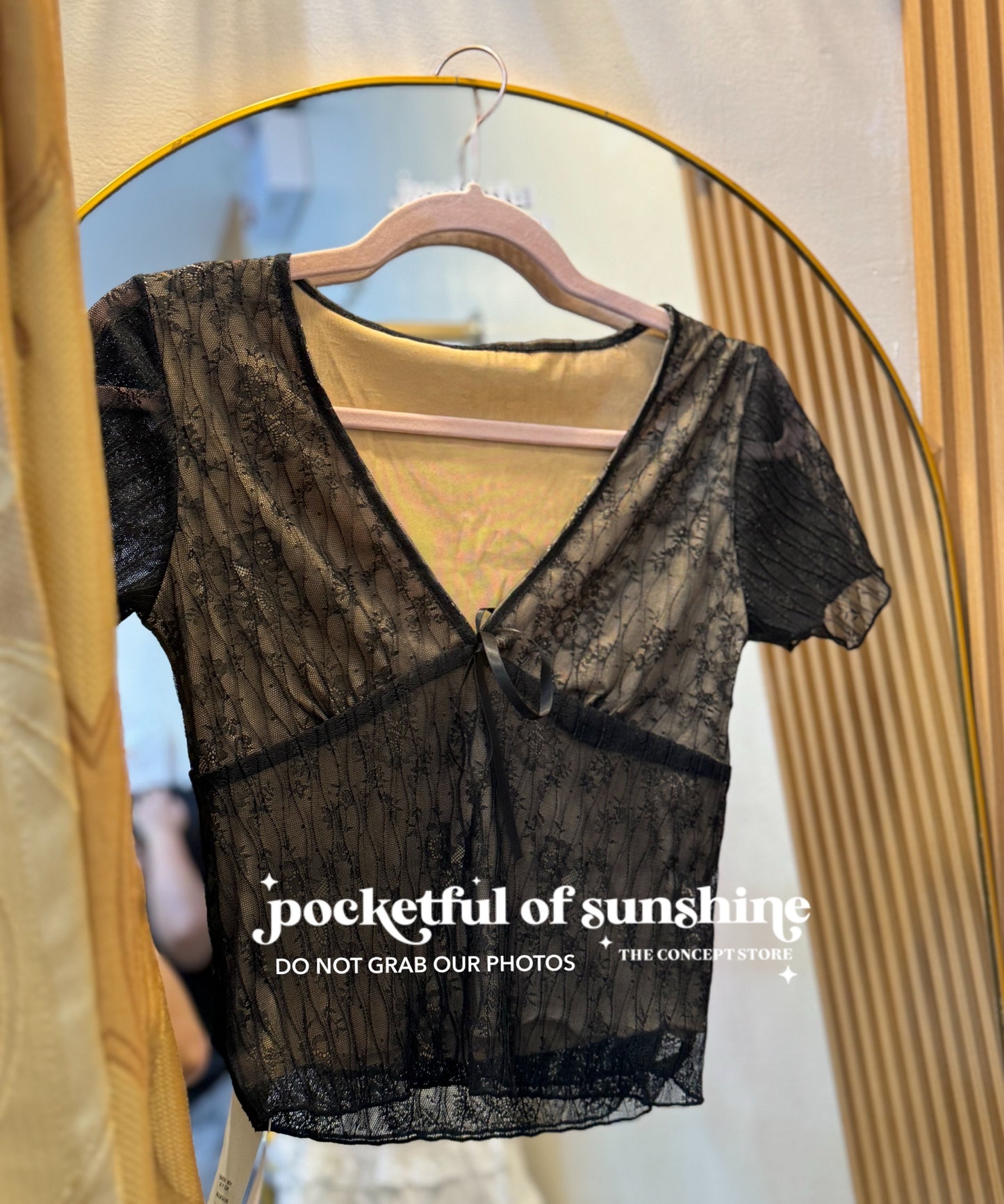 DW LACE BLOUSE TOP