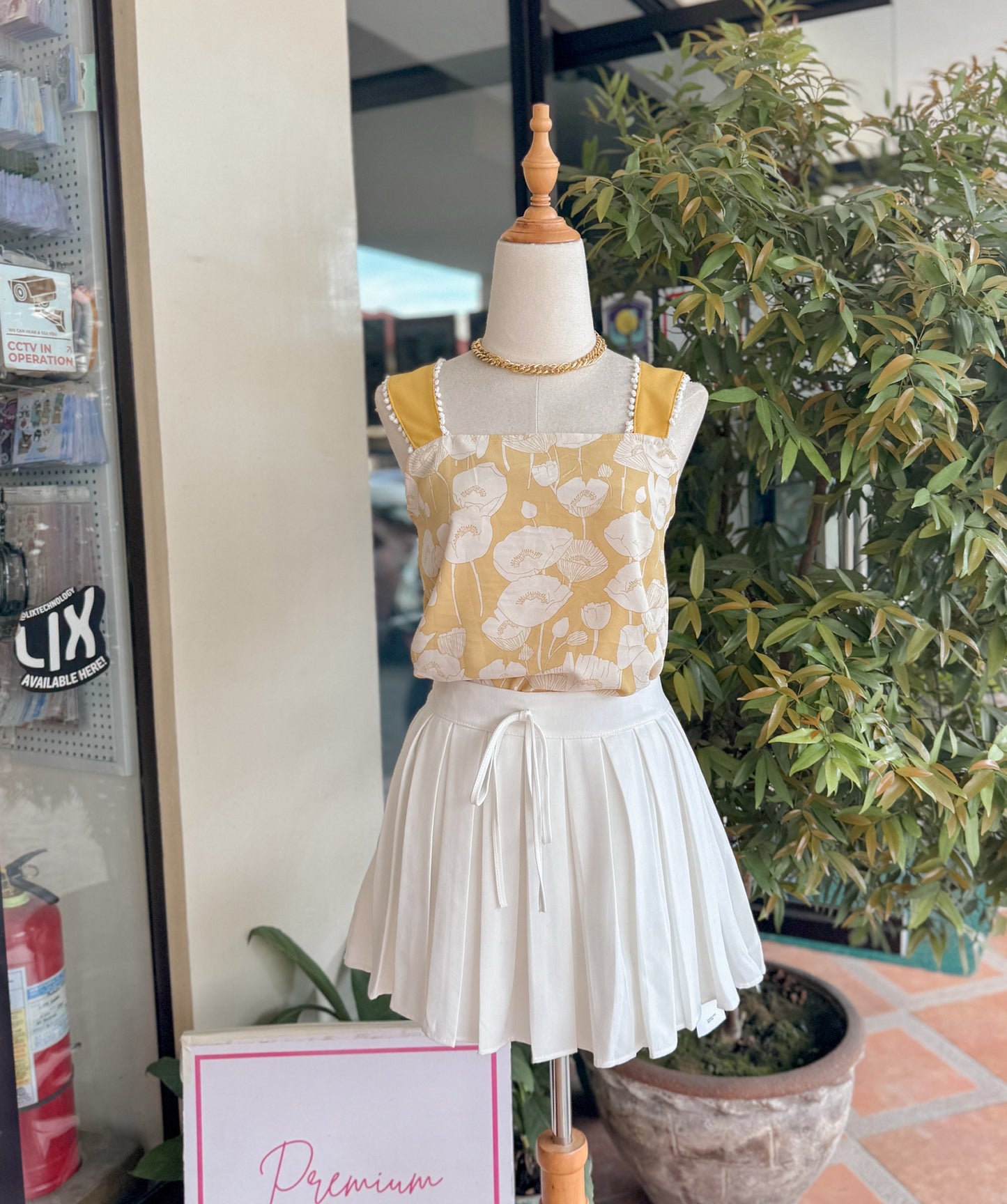 Tassel Floral Top