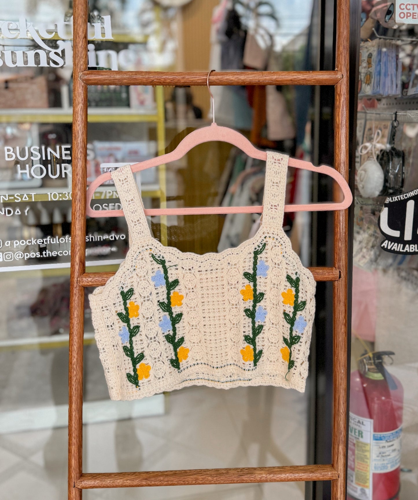 Crochet Knit Tank Top