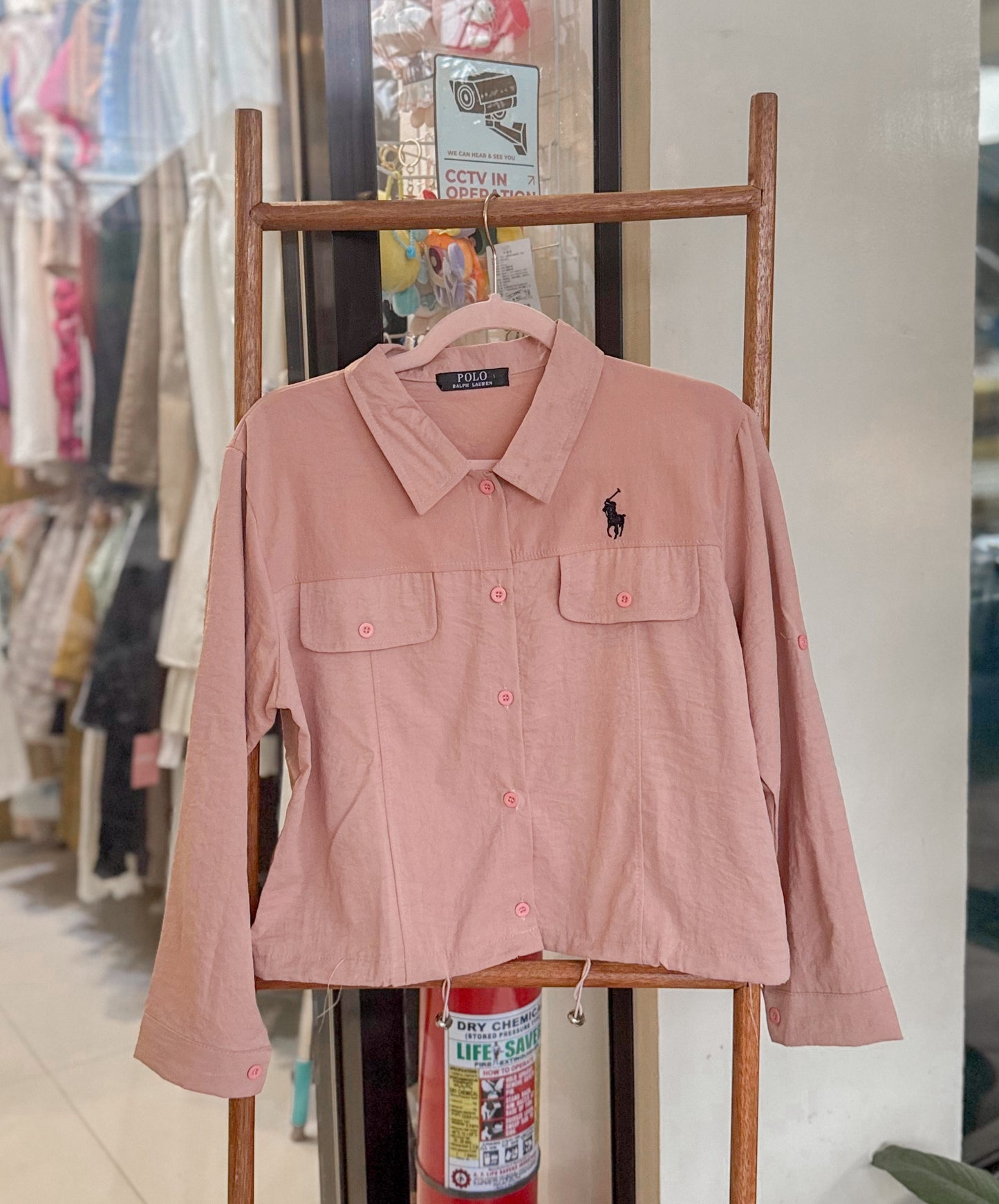 Longsleeve Cargo Top