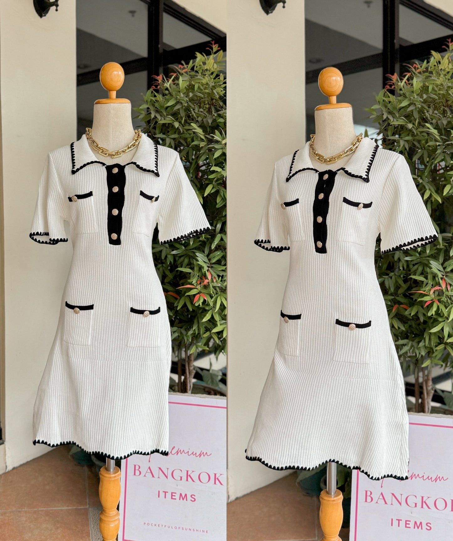 Korean Knitted Dress