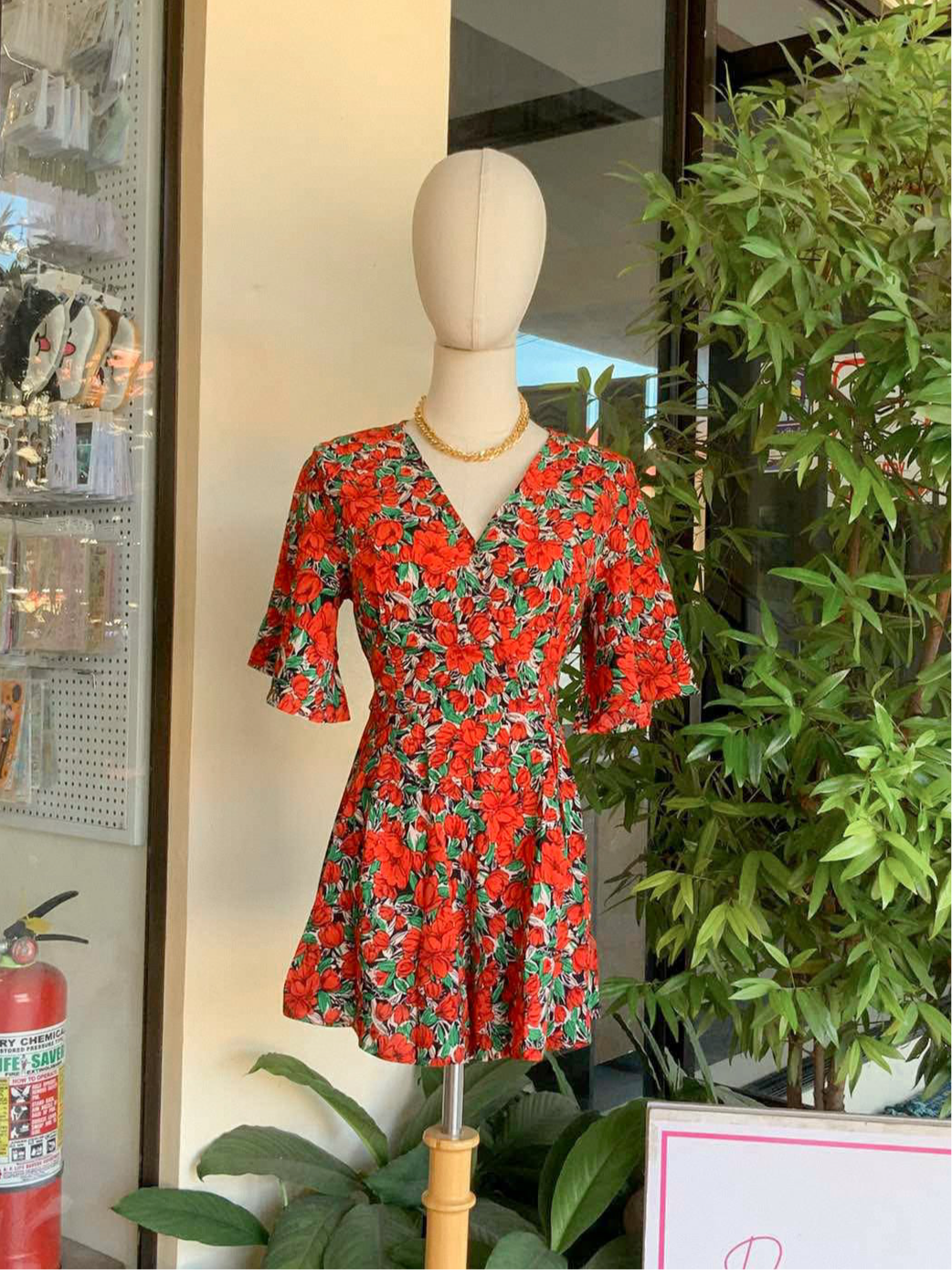 Floral Sleeved Romper
