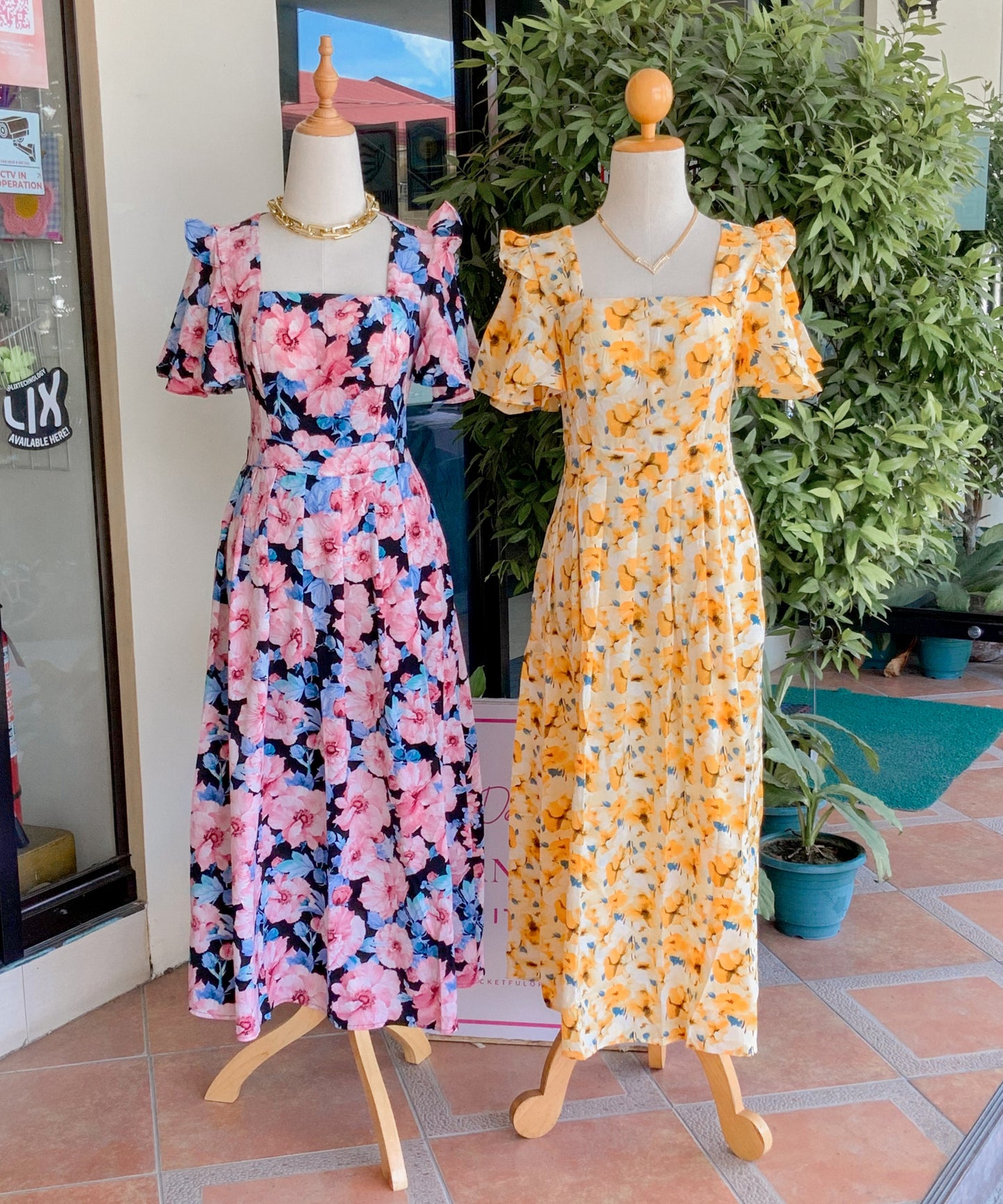 Vietnam Padded Maxi Dress
