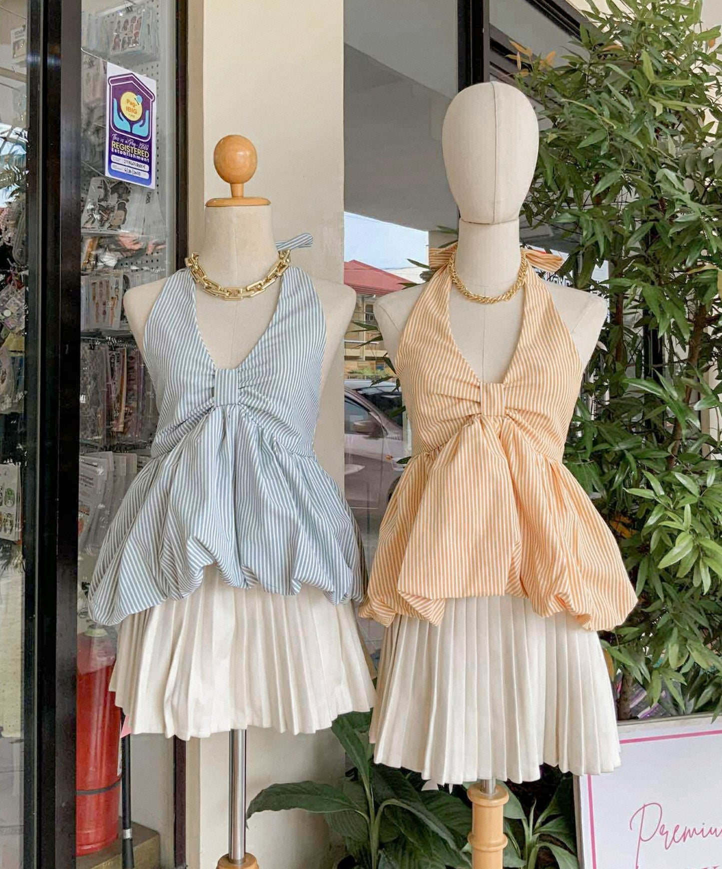 Eloisa Bow Halter Top