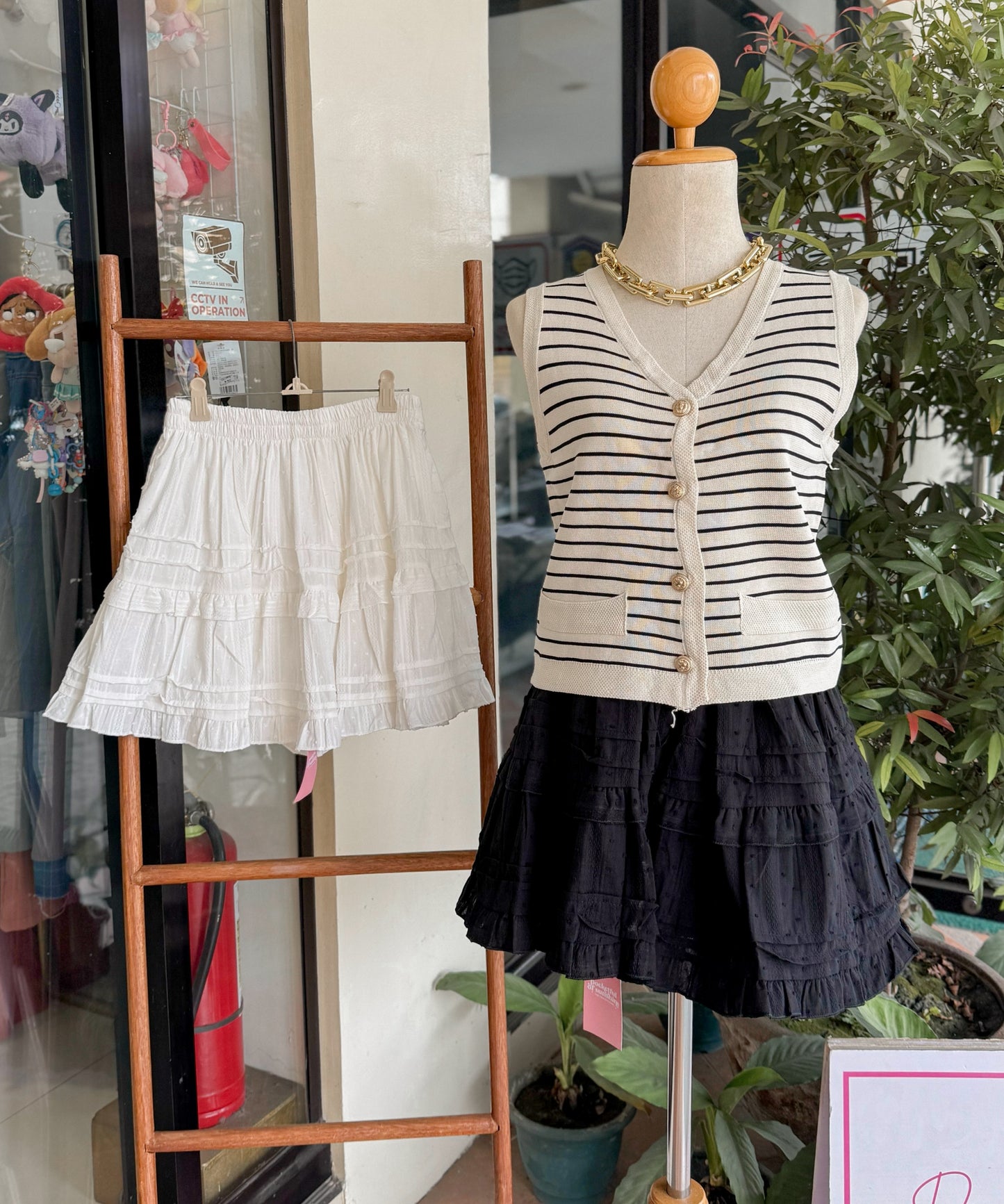 Layered Skort