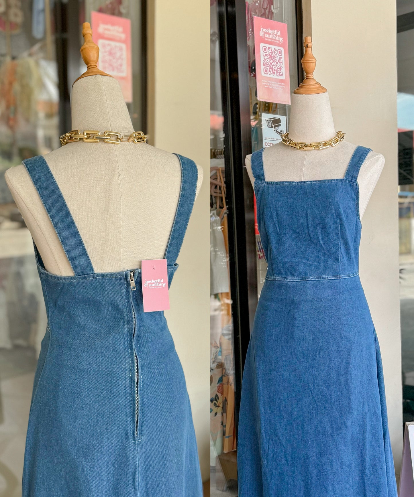 Denim Maxi Dress