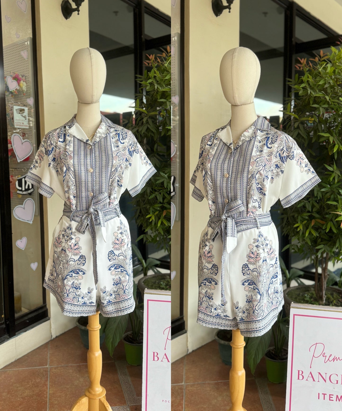 Paisley Shorts Coordinates
