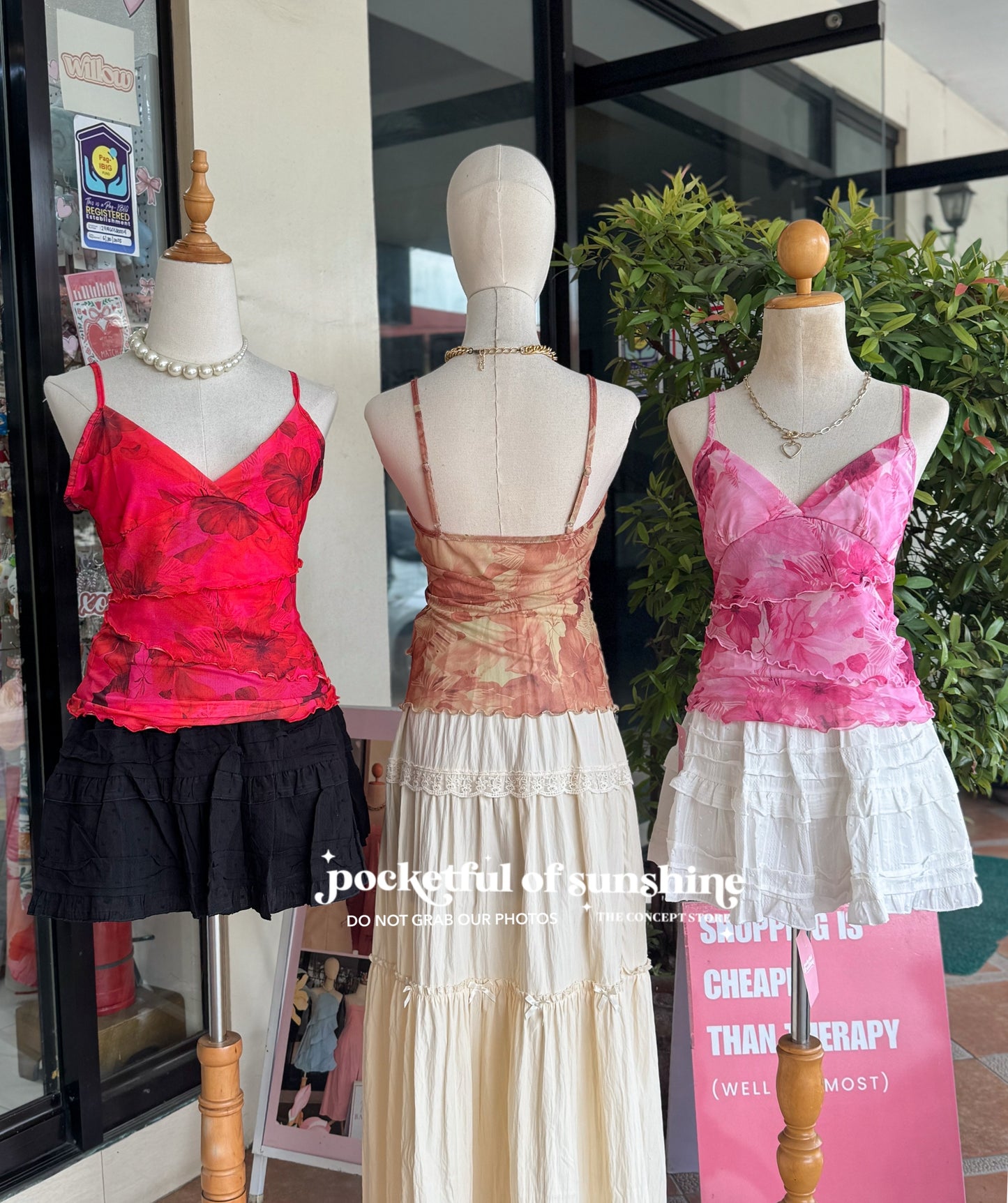 Floral Mesh Camisole