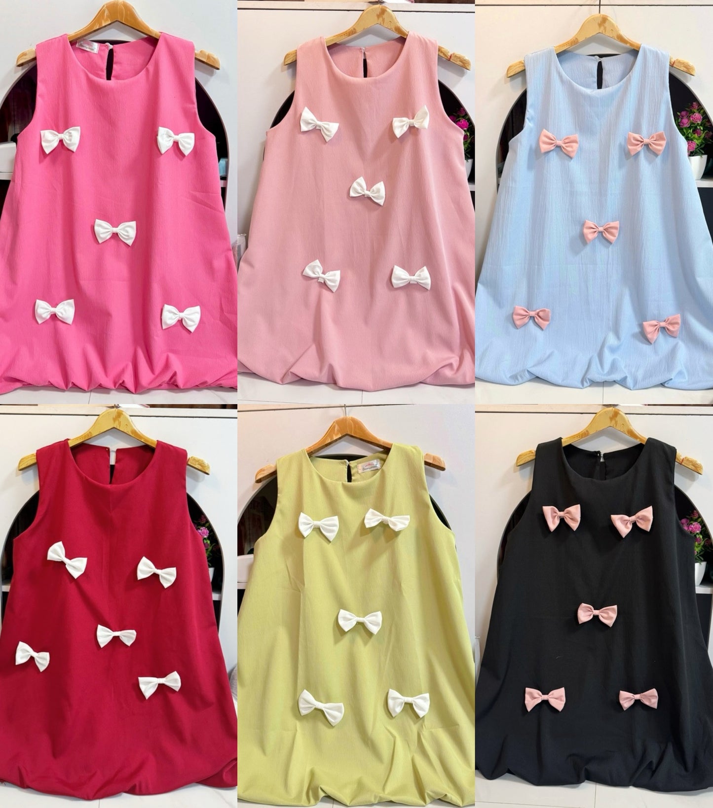 Bow Babydoll Dress