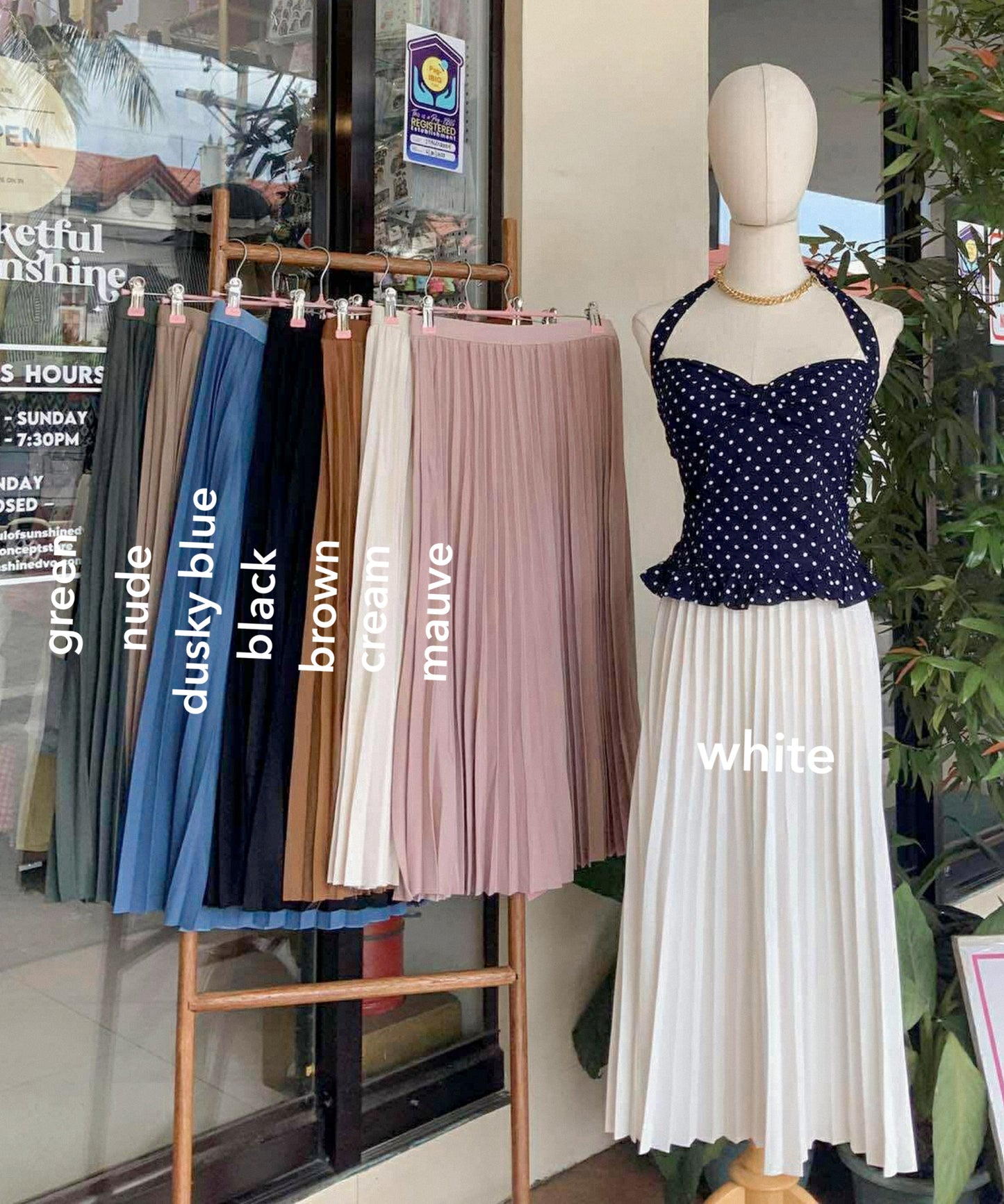 Pleated Skirt