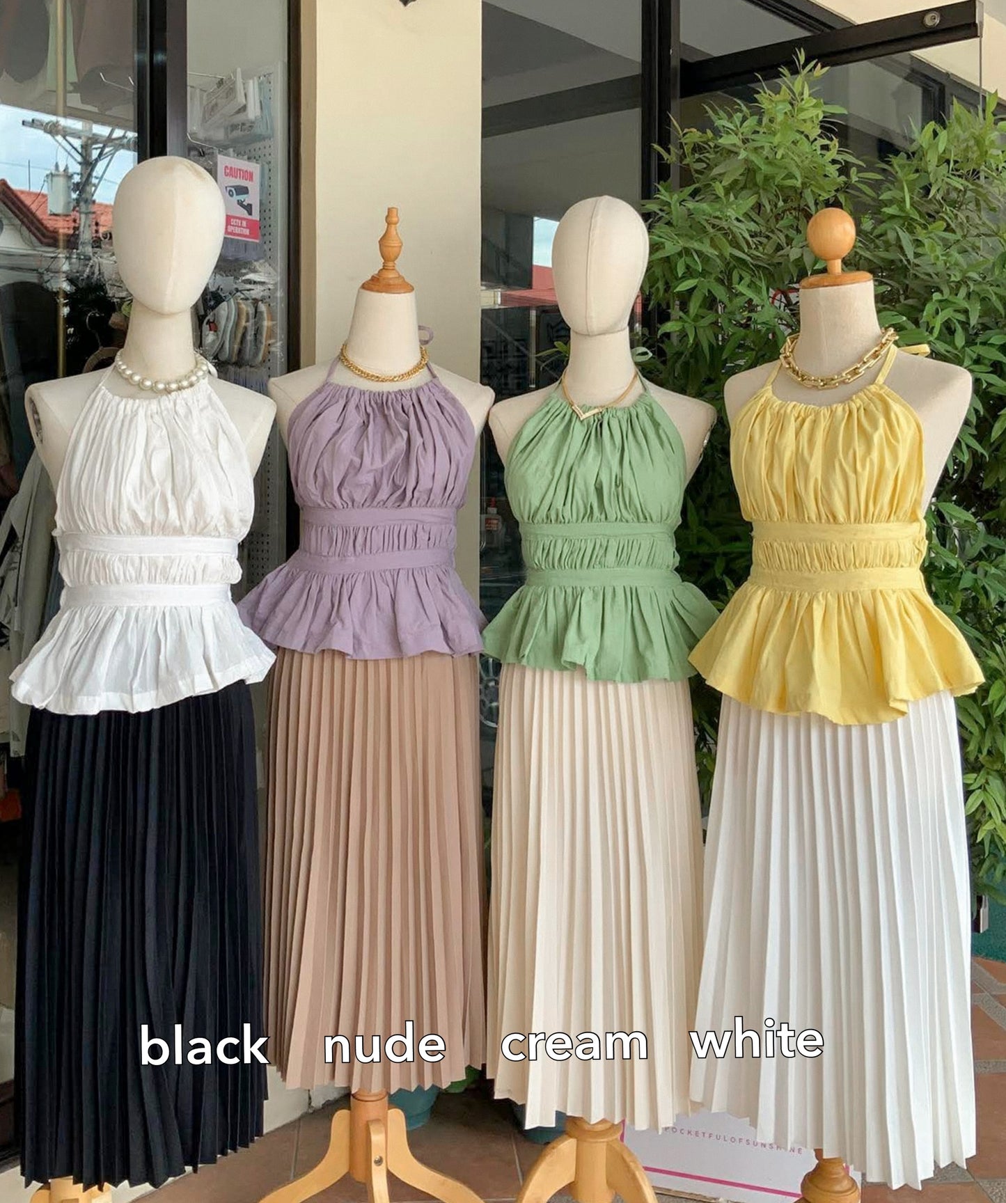 Pleated Skirt
