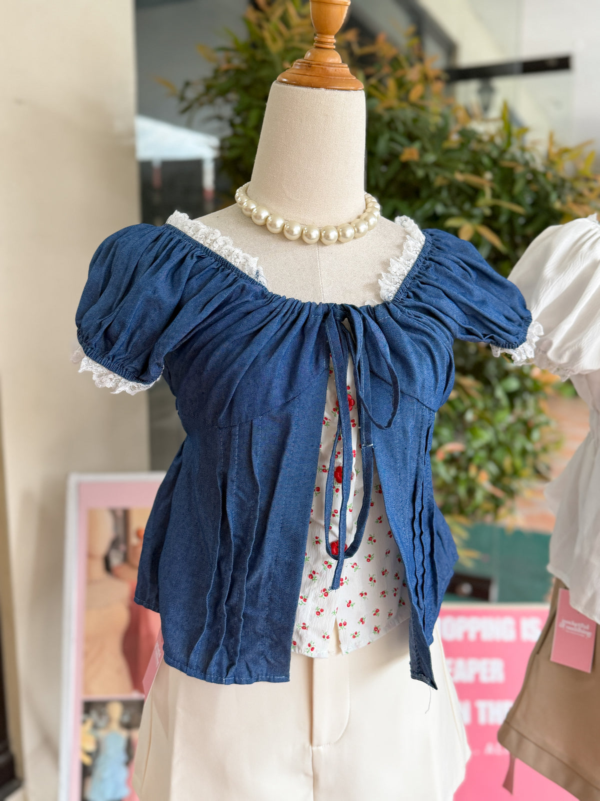 Celine Puff Top
