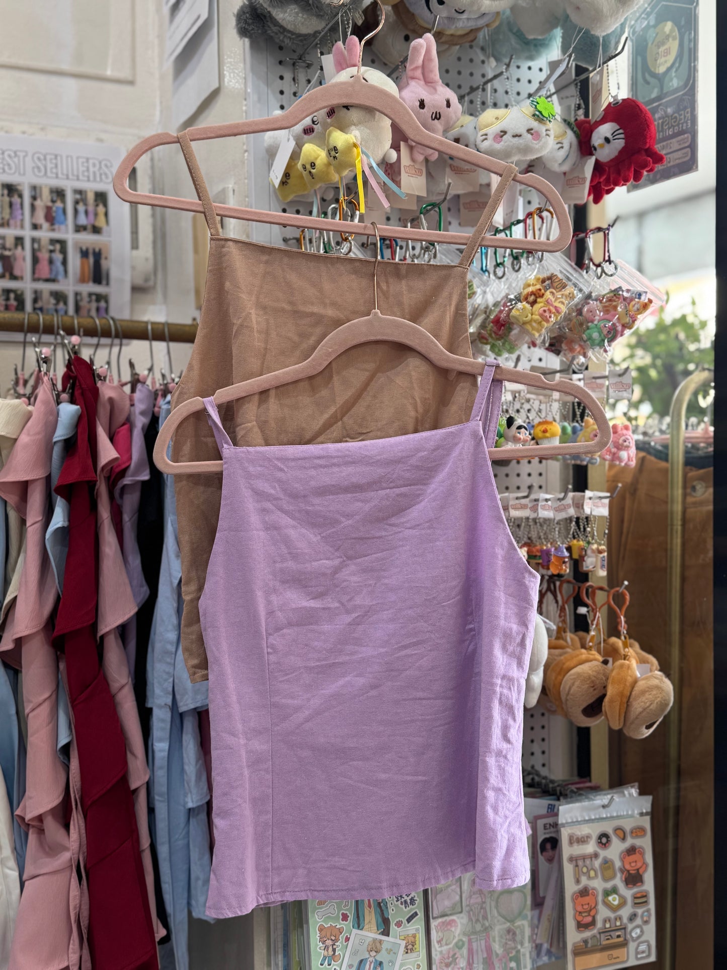 Cassie Linen Basic Top