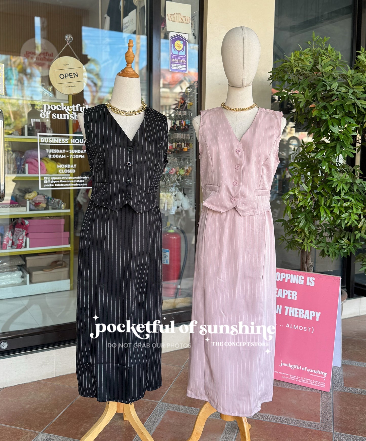 Vest Skirt Coordinates
