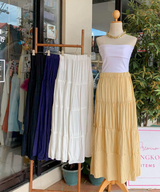 Maxi Linen Skirt