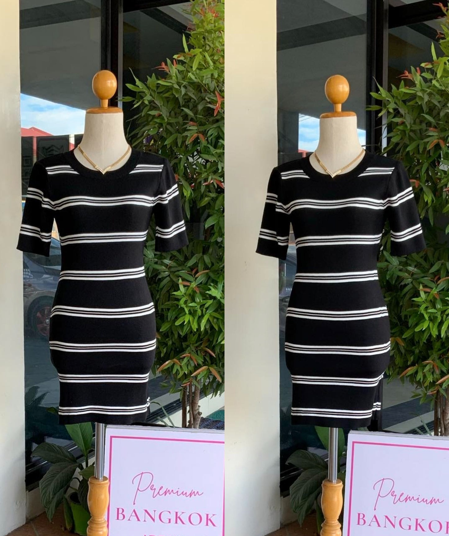 Knitted Shirt Dress