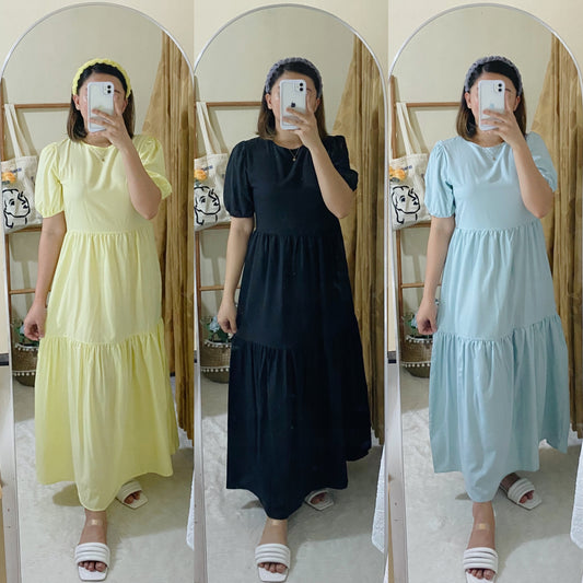 Maxi Puff Dress