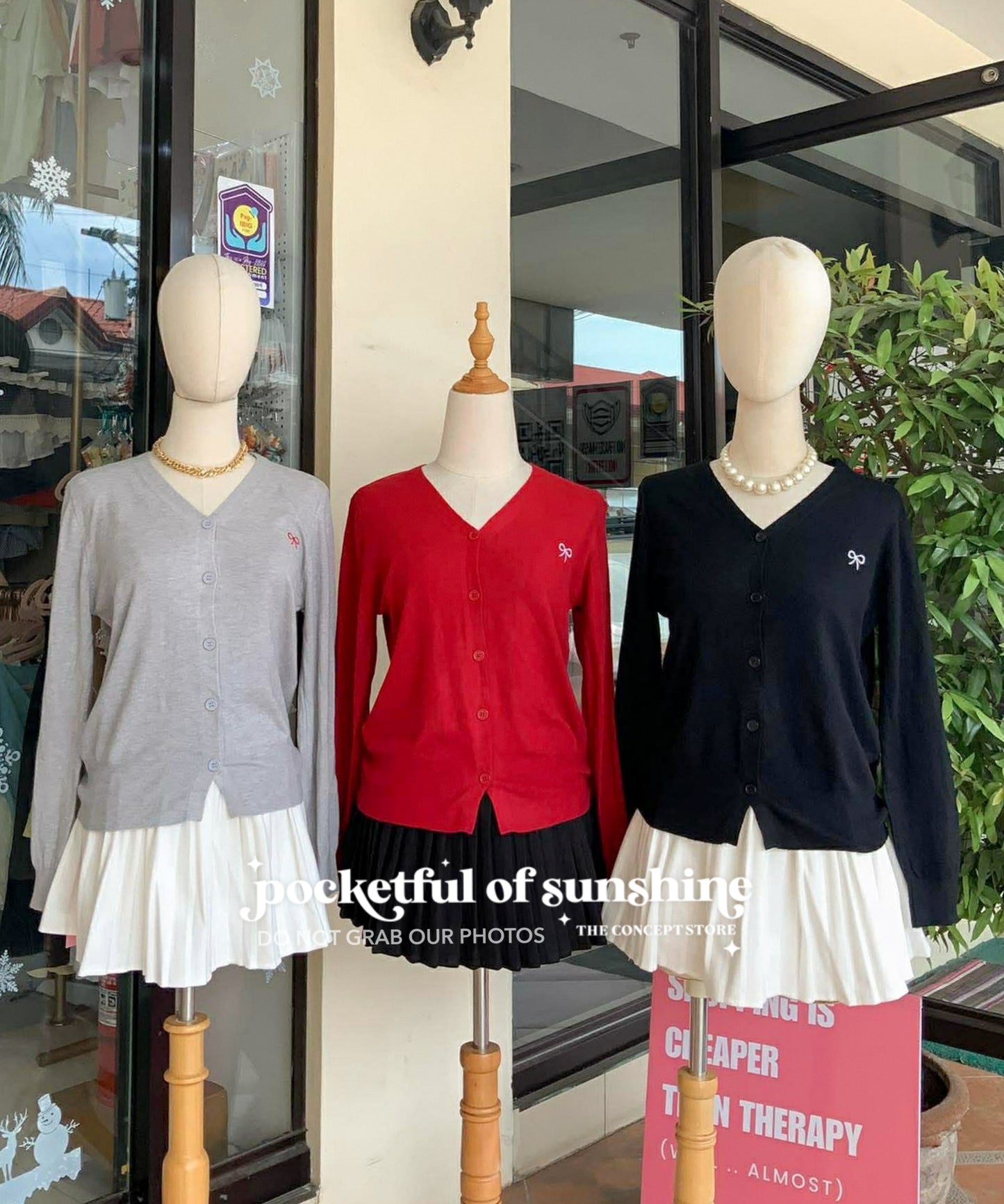 Bow Knitted Cardigan