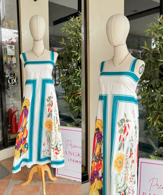 Painted Maxi Dress