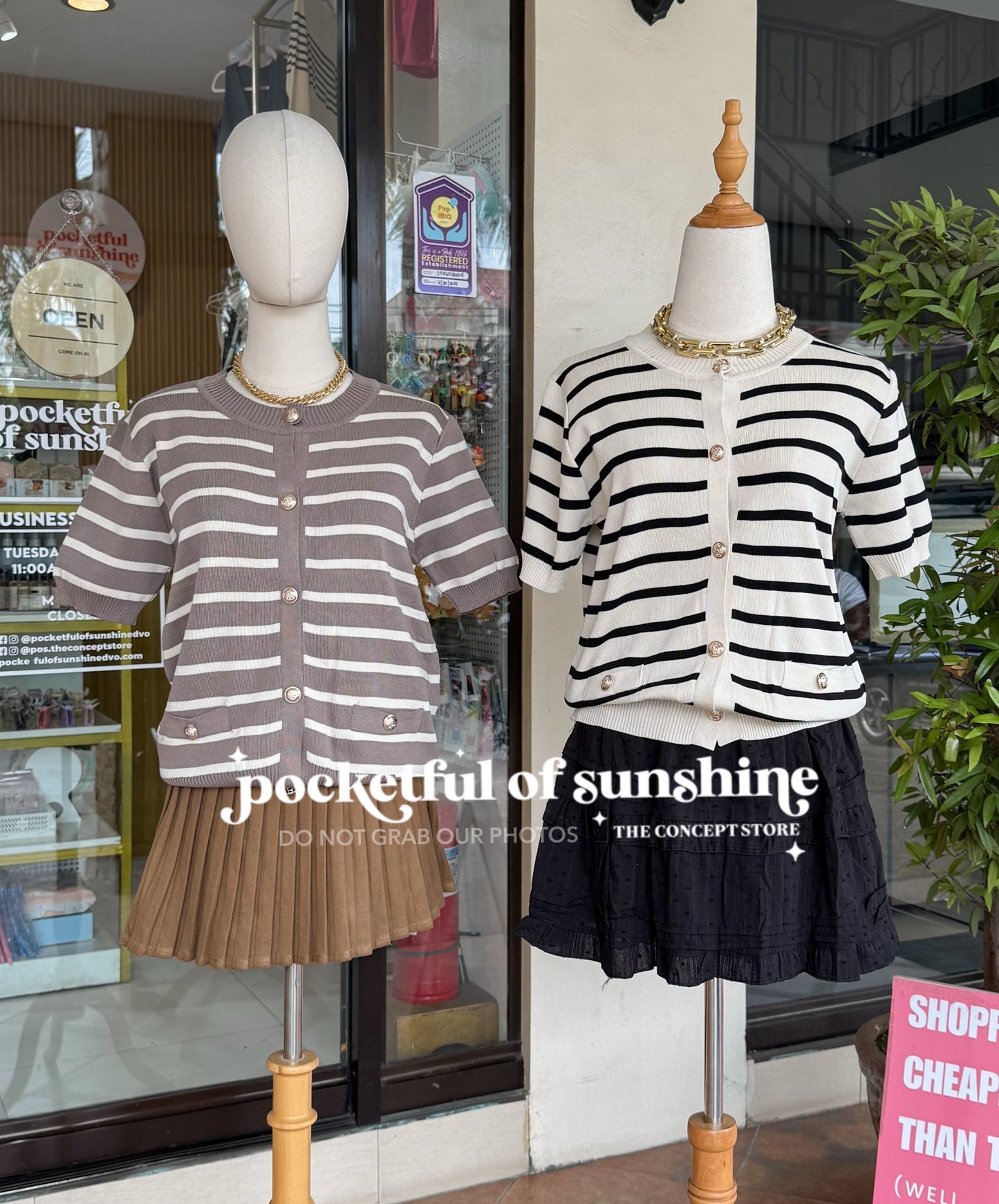 Striped Premium Oversized Knitted Top