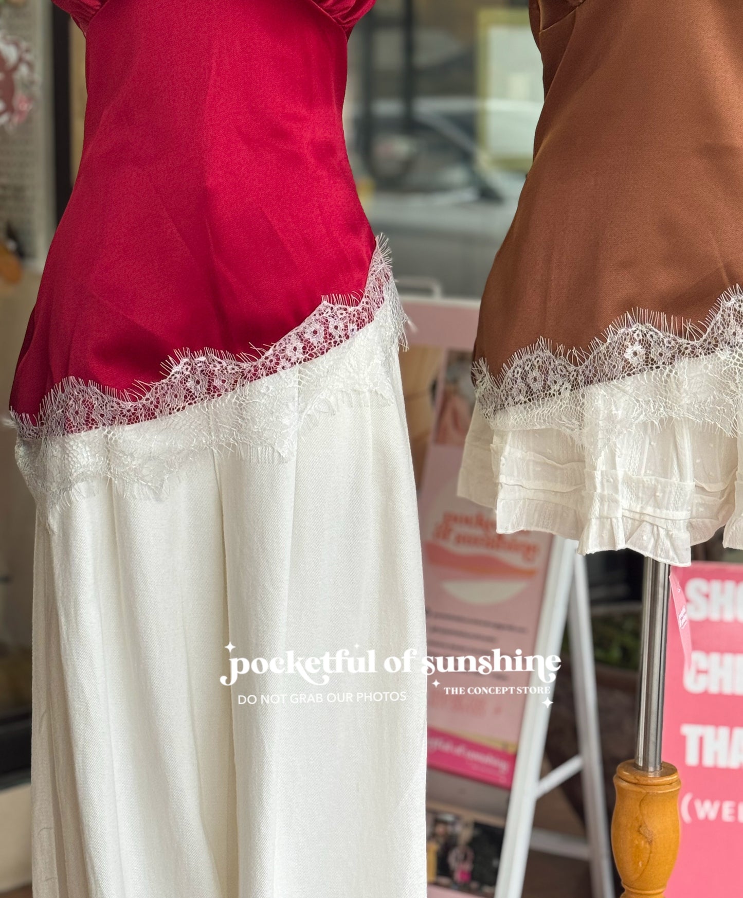 Lacey Satin Cami Top